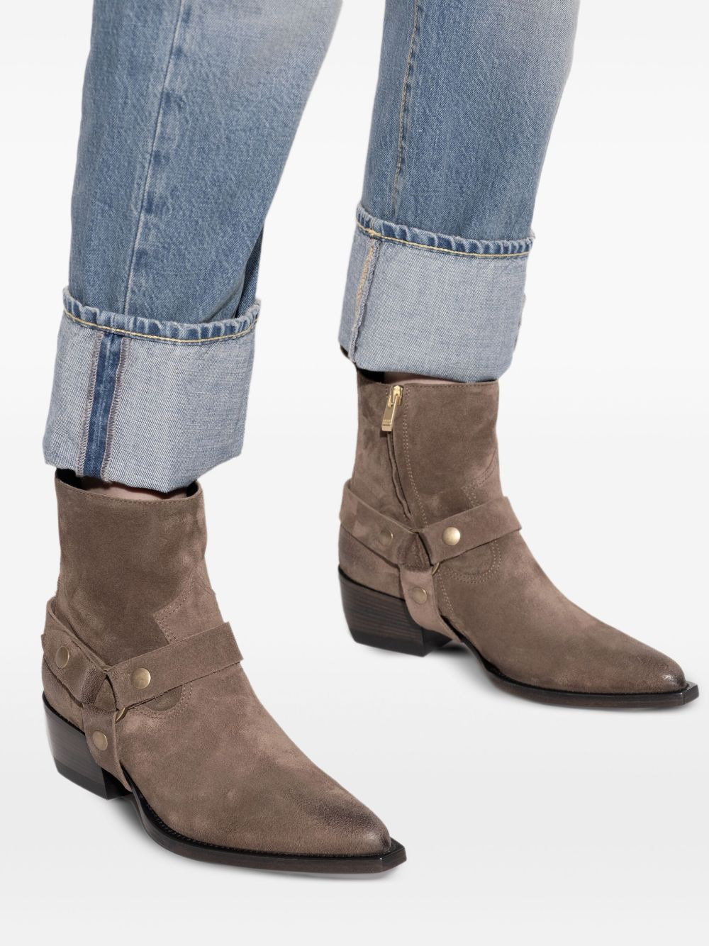 suede boots - 5