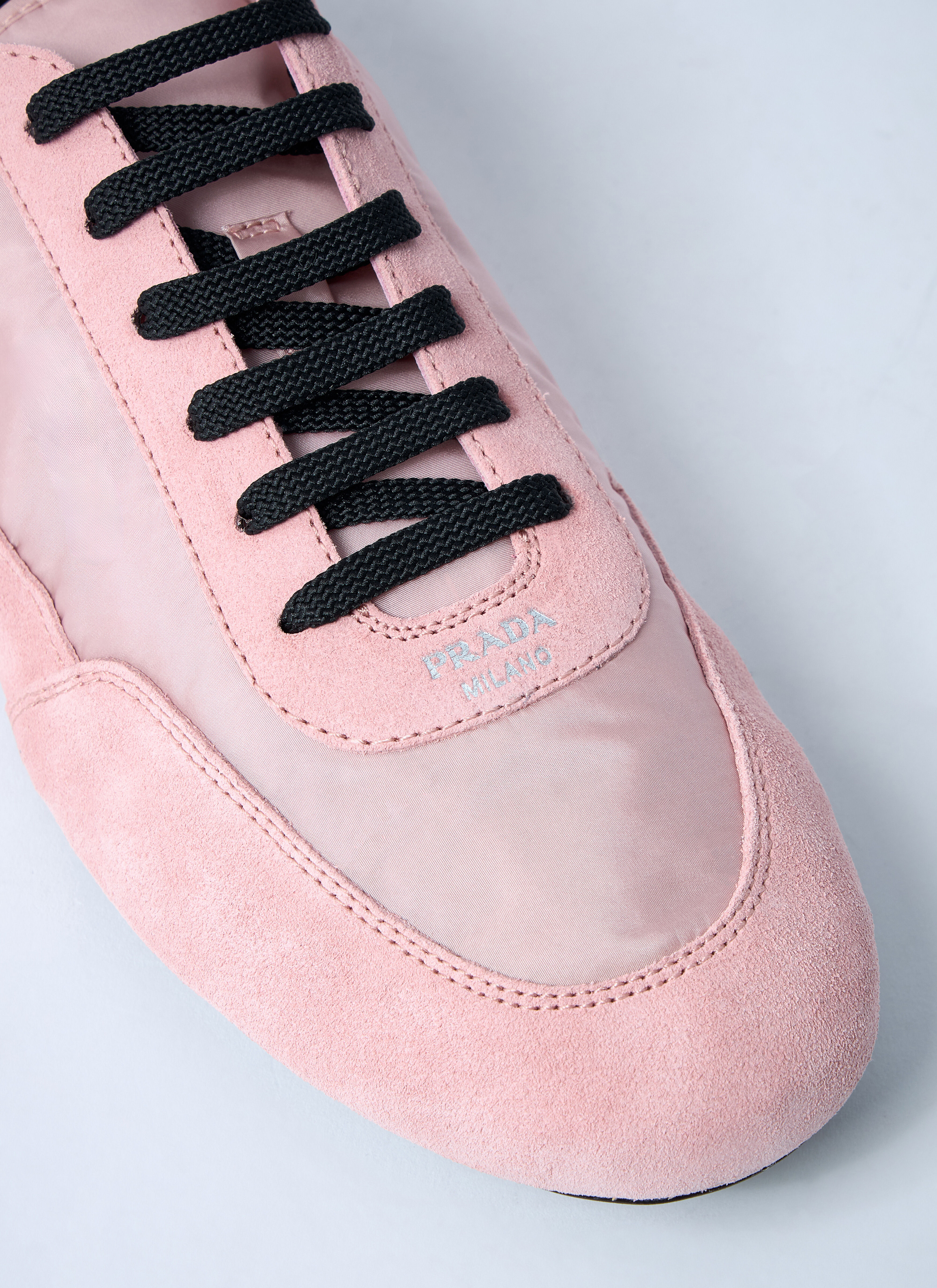 Collapse Re-Nylon And Suede Sneakers - 3