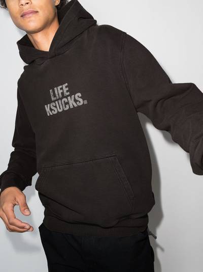 Ksubi Ksucks Kash cotton hoodie outlook