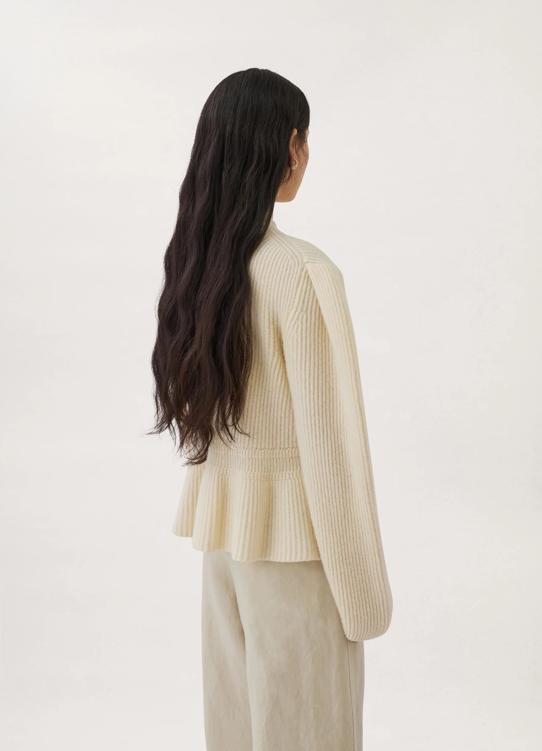 PEPLUM SWEATER
SOFT SHETLAND - 4