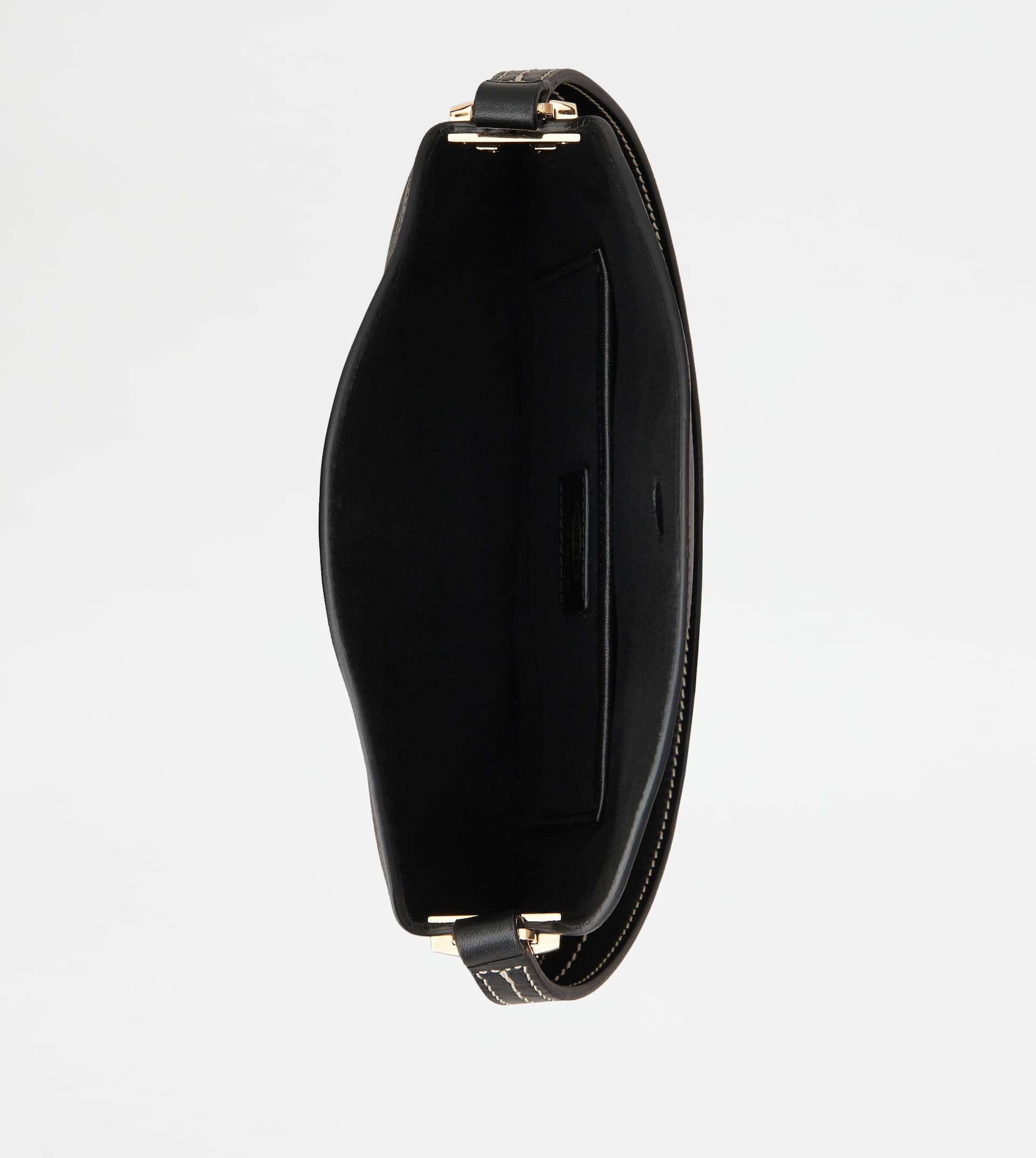 HOBO BAG TOD'S T CASE IN LEATHER MICRO - BLACK - 5