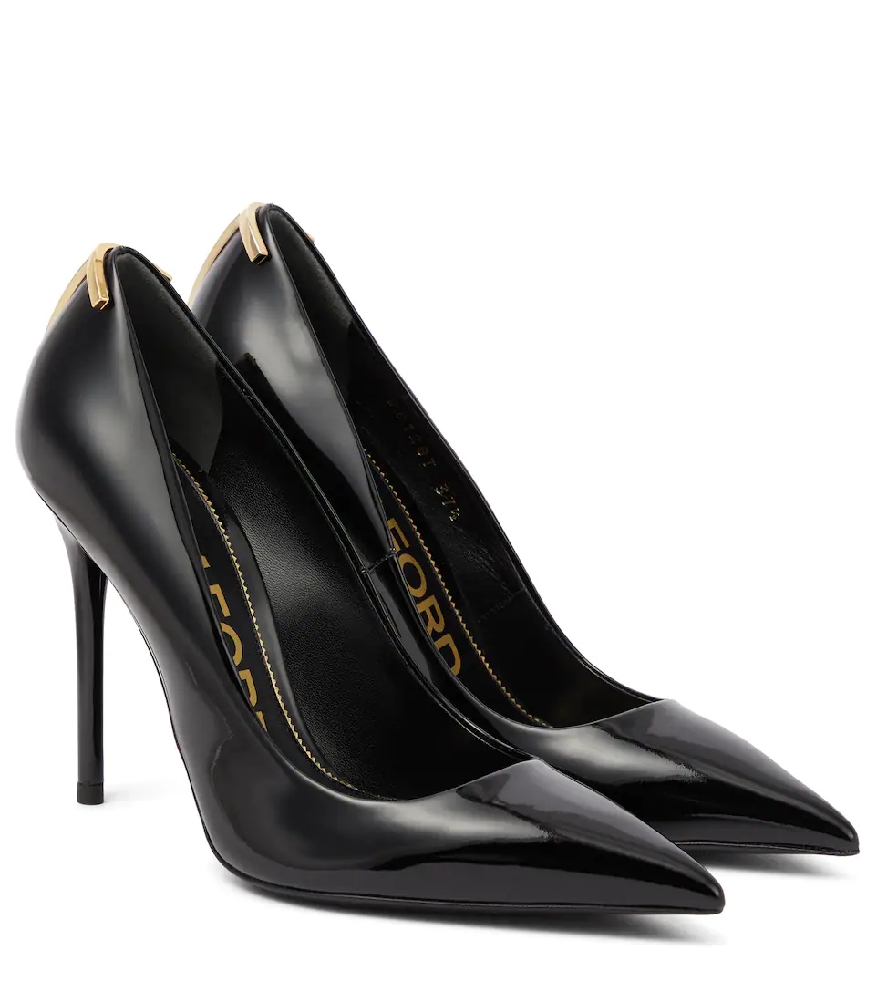 T patent leather pumps - 1