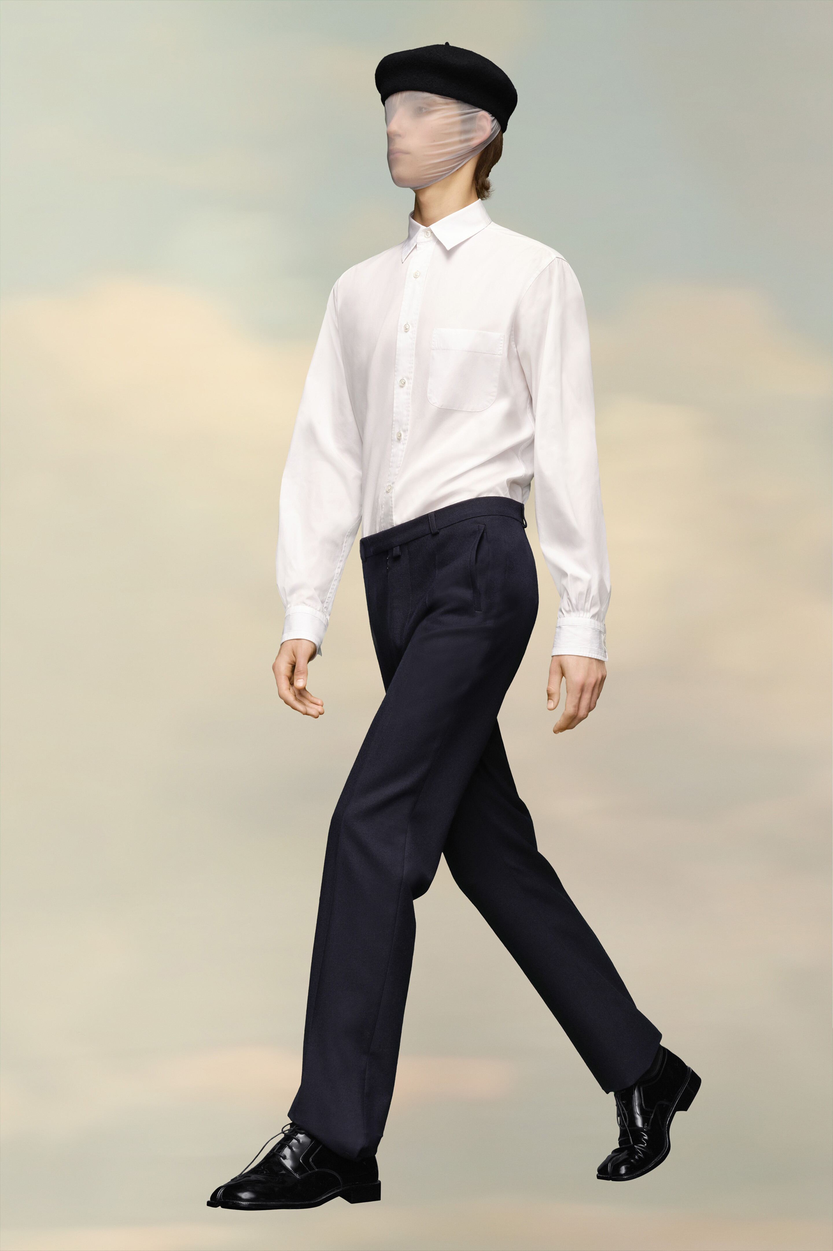 Wool Twill Trousers - 3