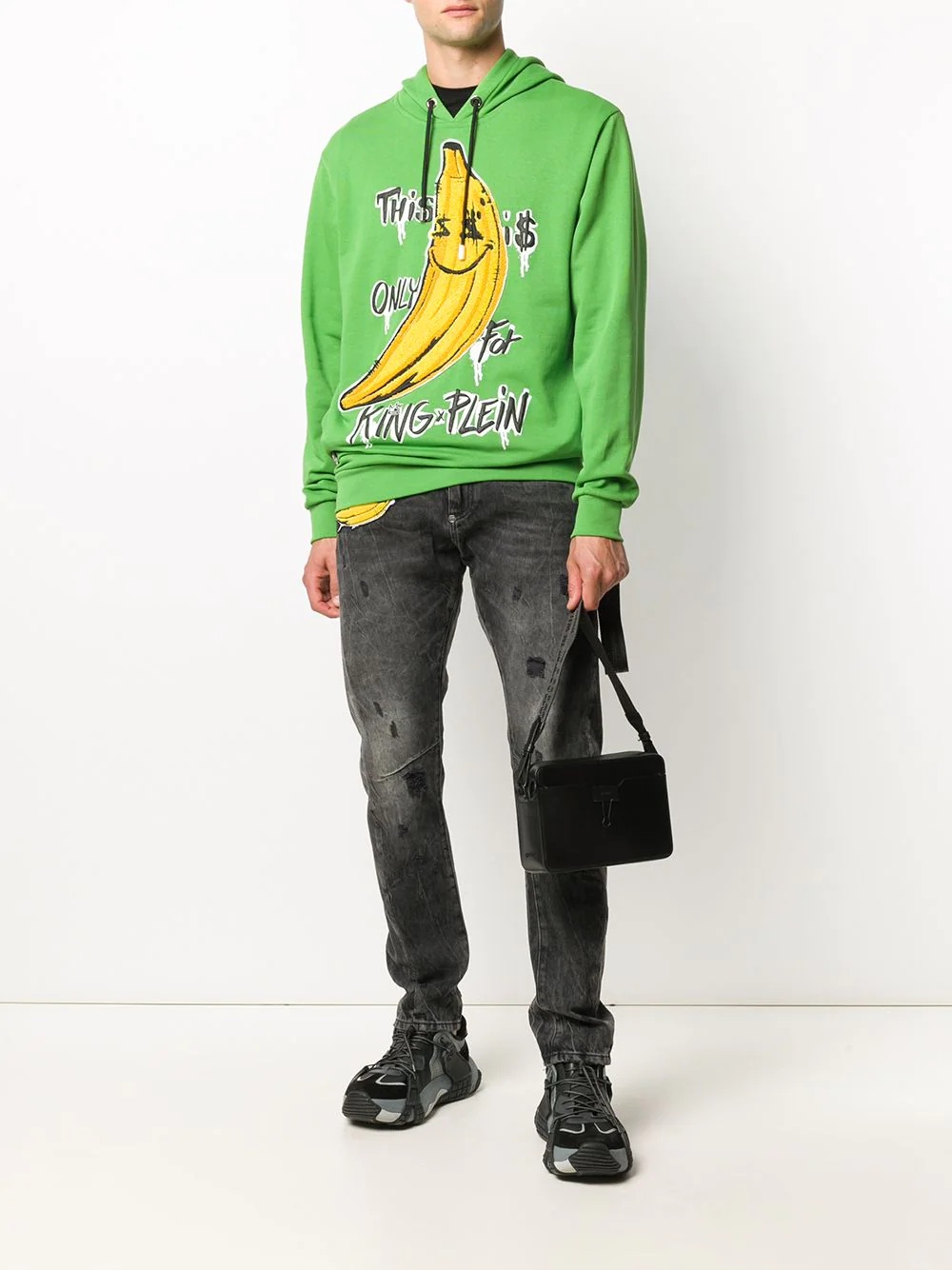 King Plein hooded sweatshirt - 2