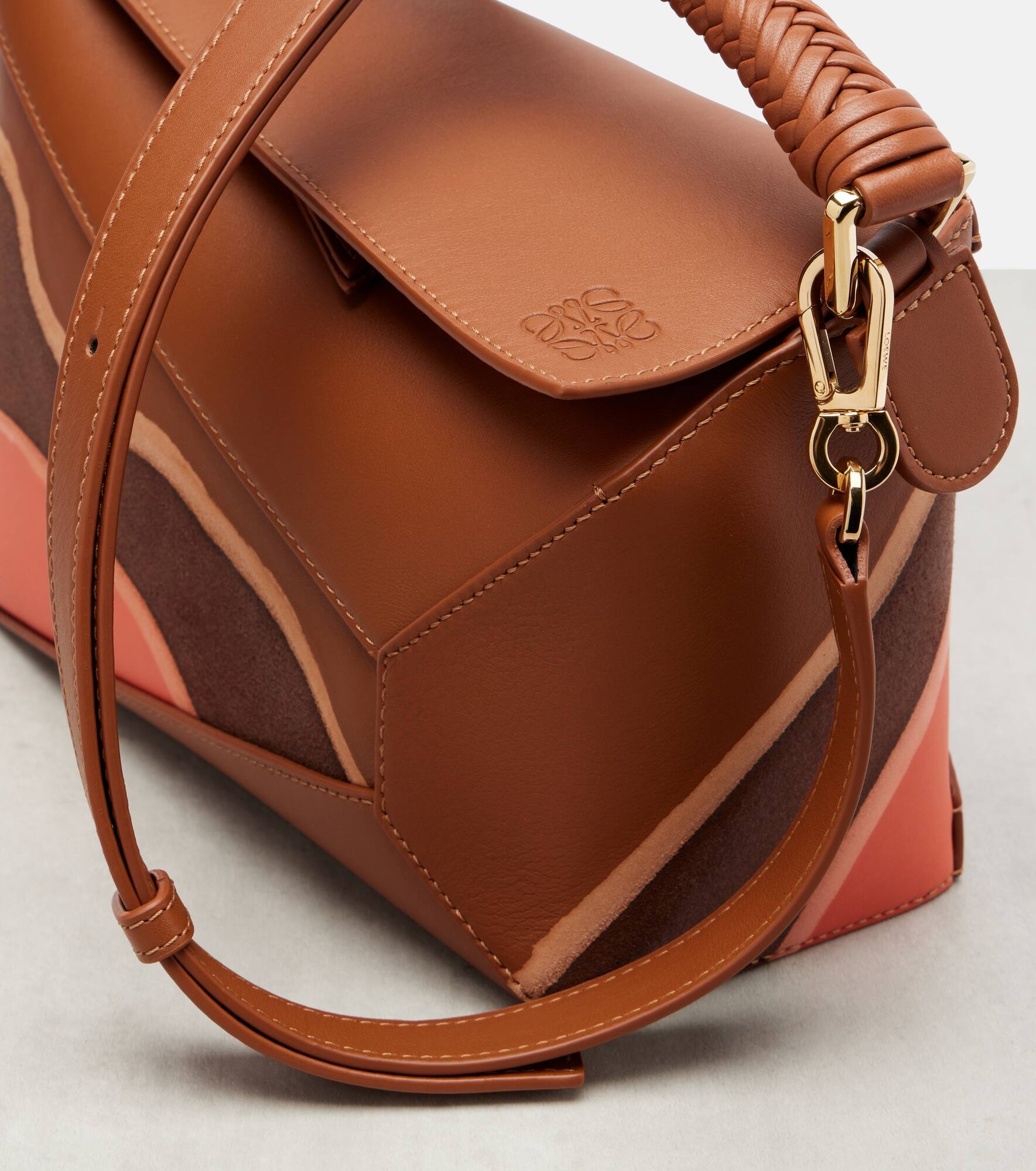 Puzzle Edge Landscape Small shoulder bag - 6