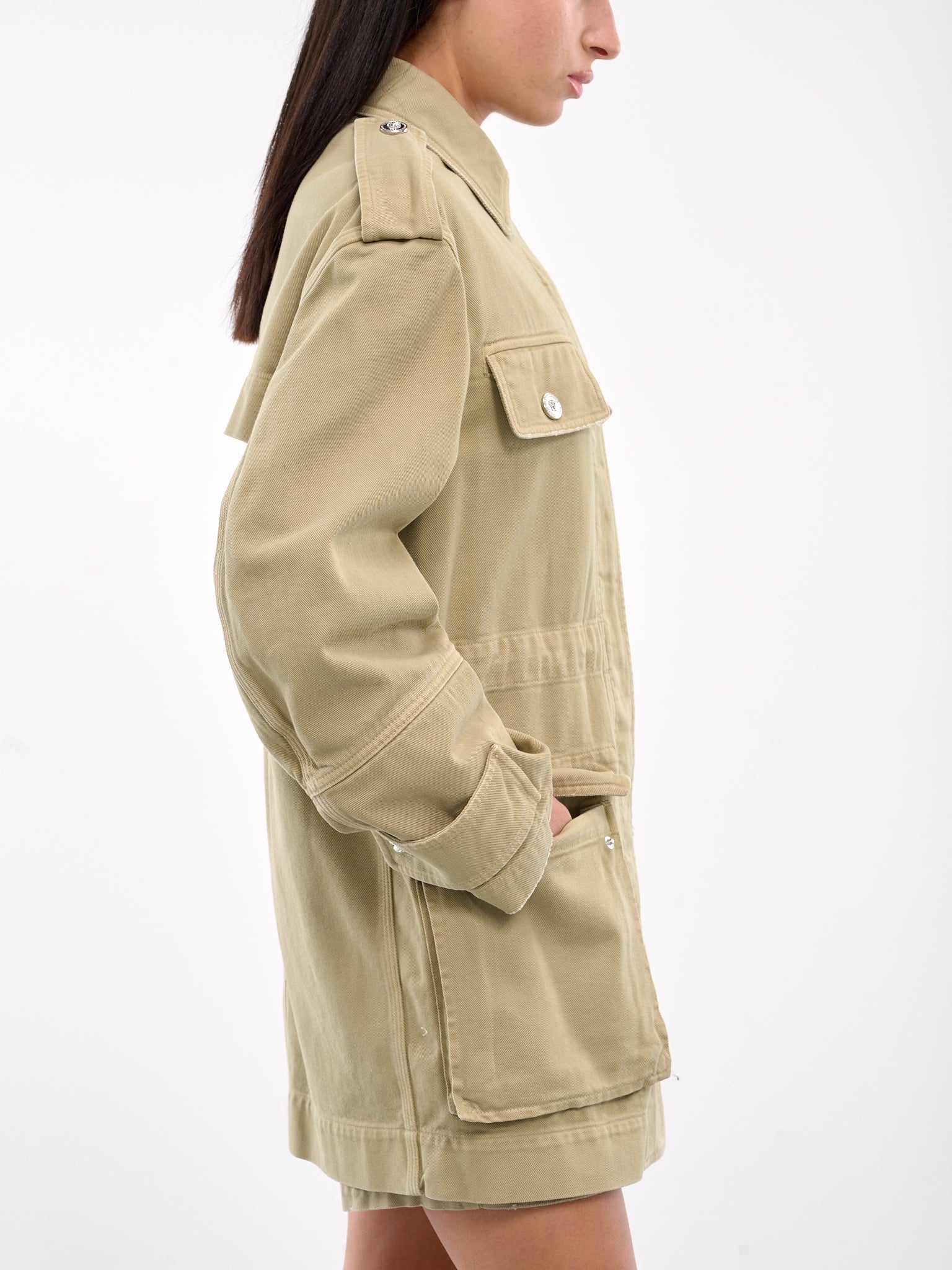 Cargo Denim Jacket - 4