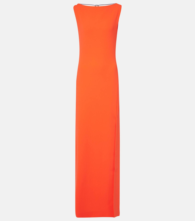 Chain-detail cady gown - 1