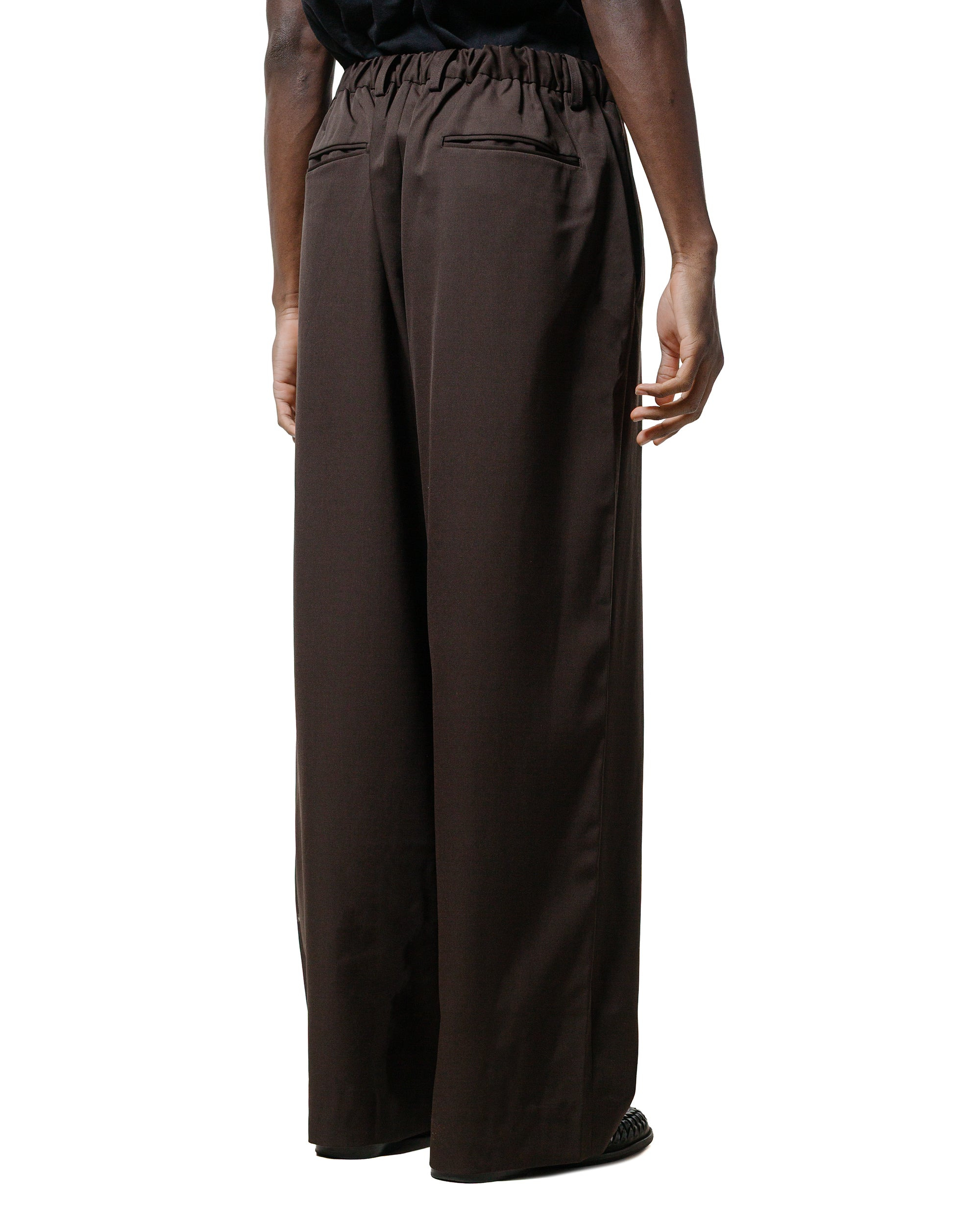 Easy Wide Trousers Grey Khaki - 3