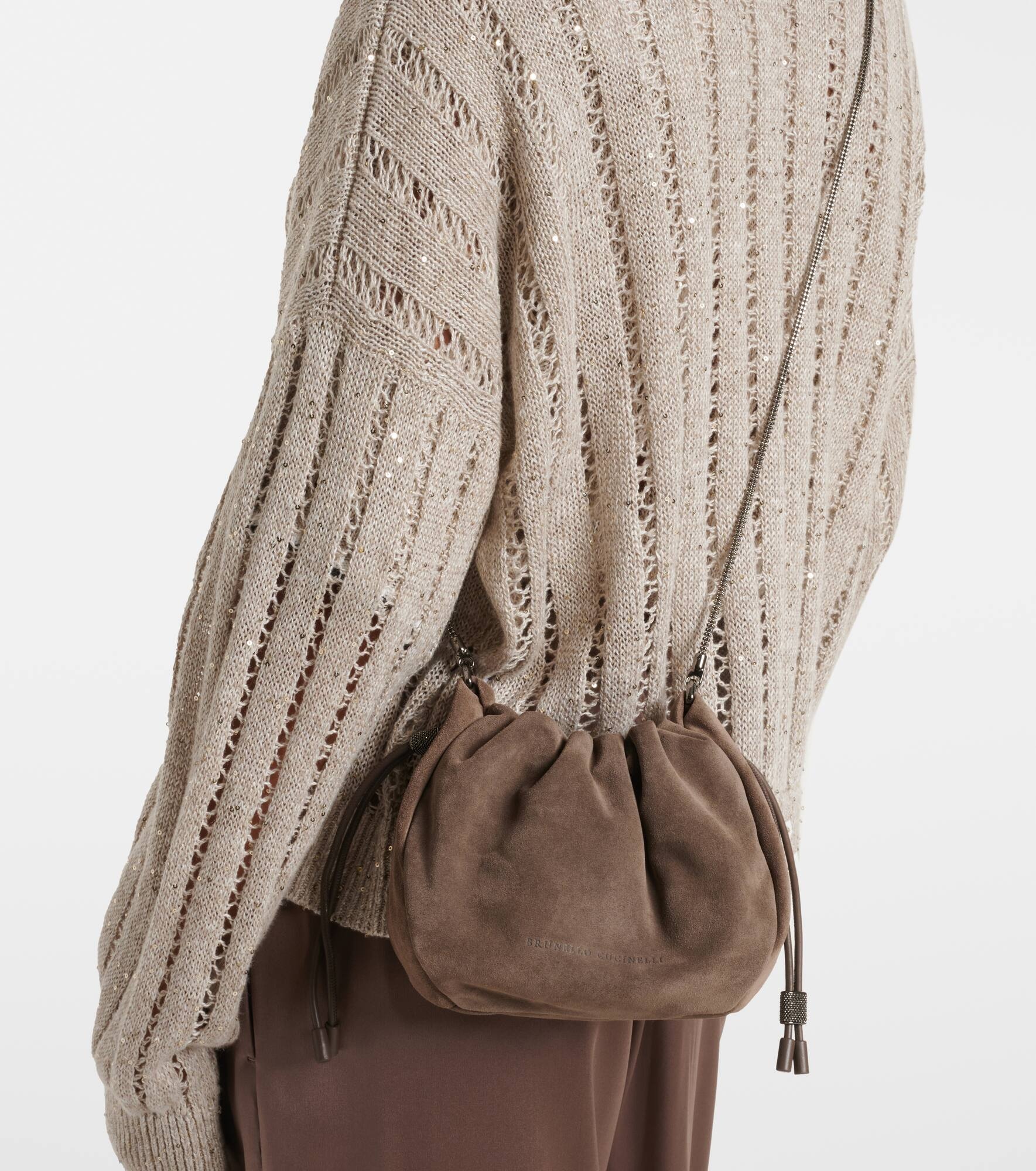 Softy Small suede crossbody bag - 2