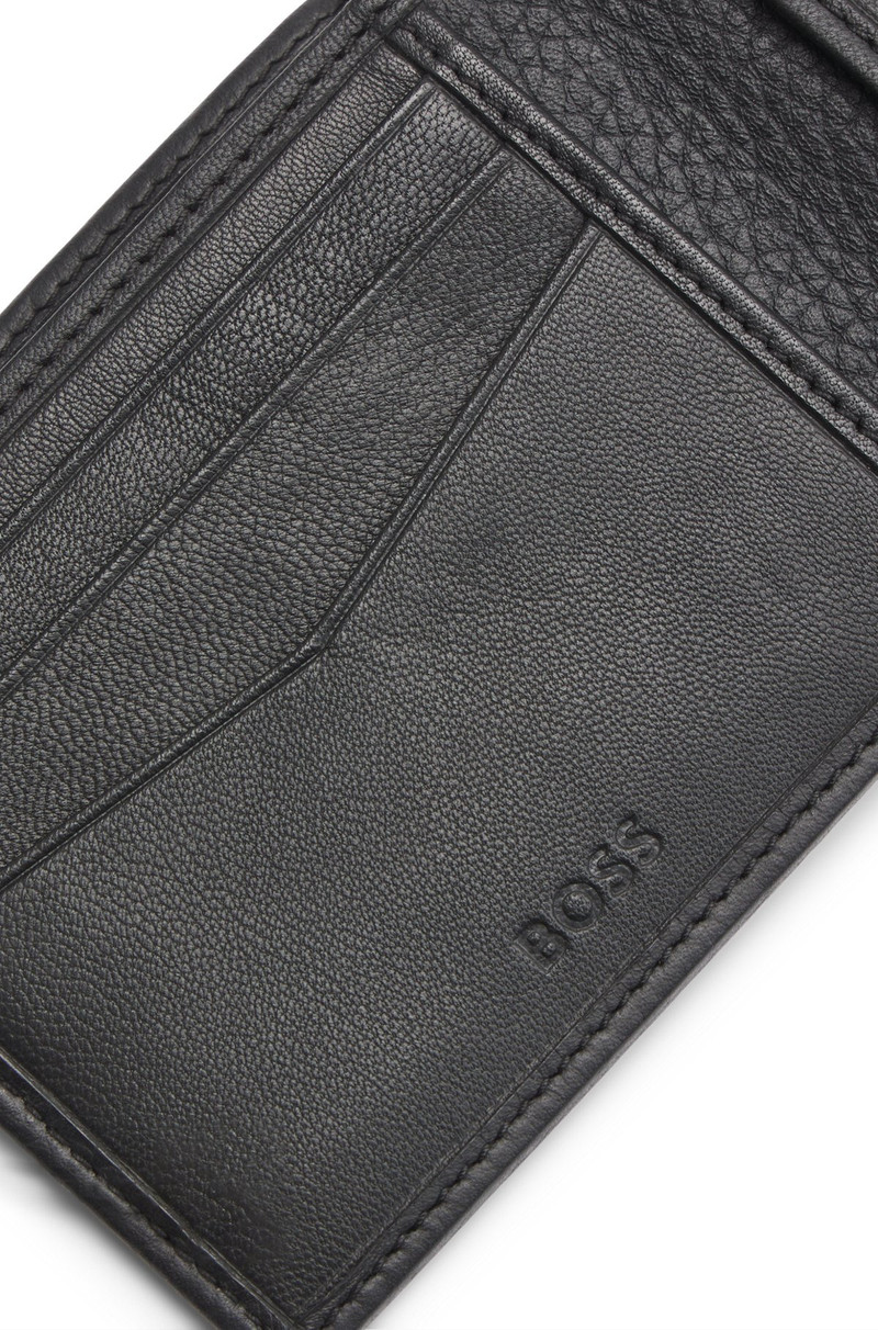 ITALIAN-LEATHER CARD HOLDER WITH LOGO LETTERING 3