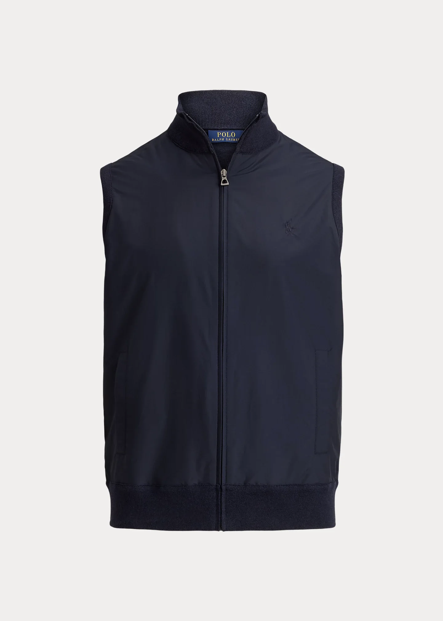 Hybrid Mockneck Sweater Vest - 1