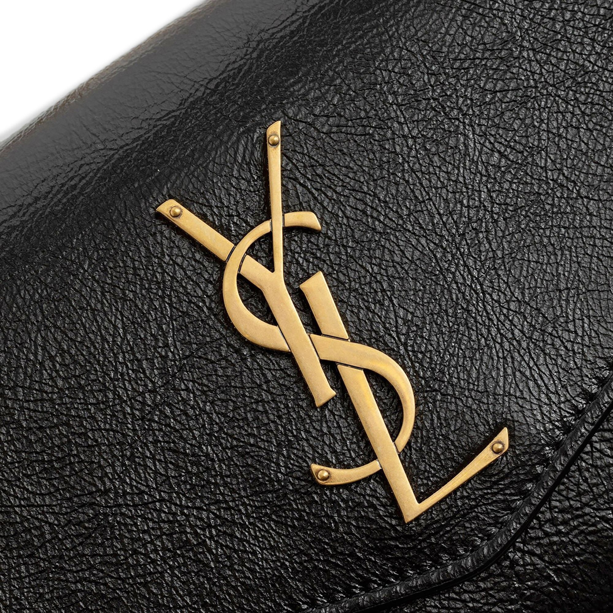 Saint Laurent Wallet On Chain 'Noir' - 3