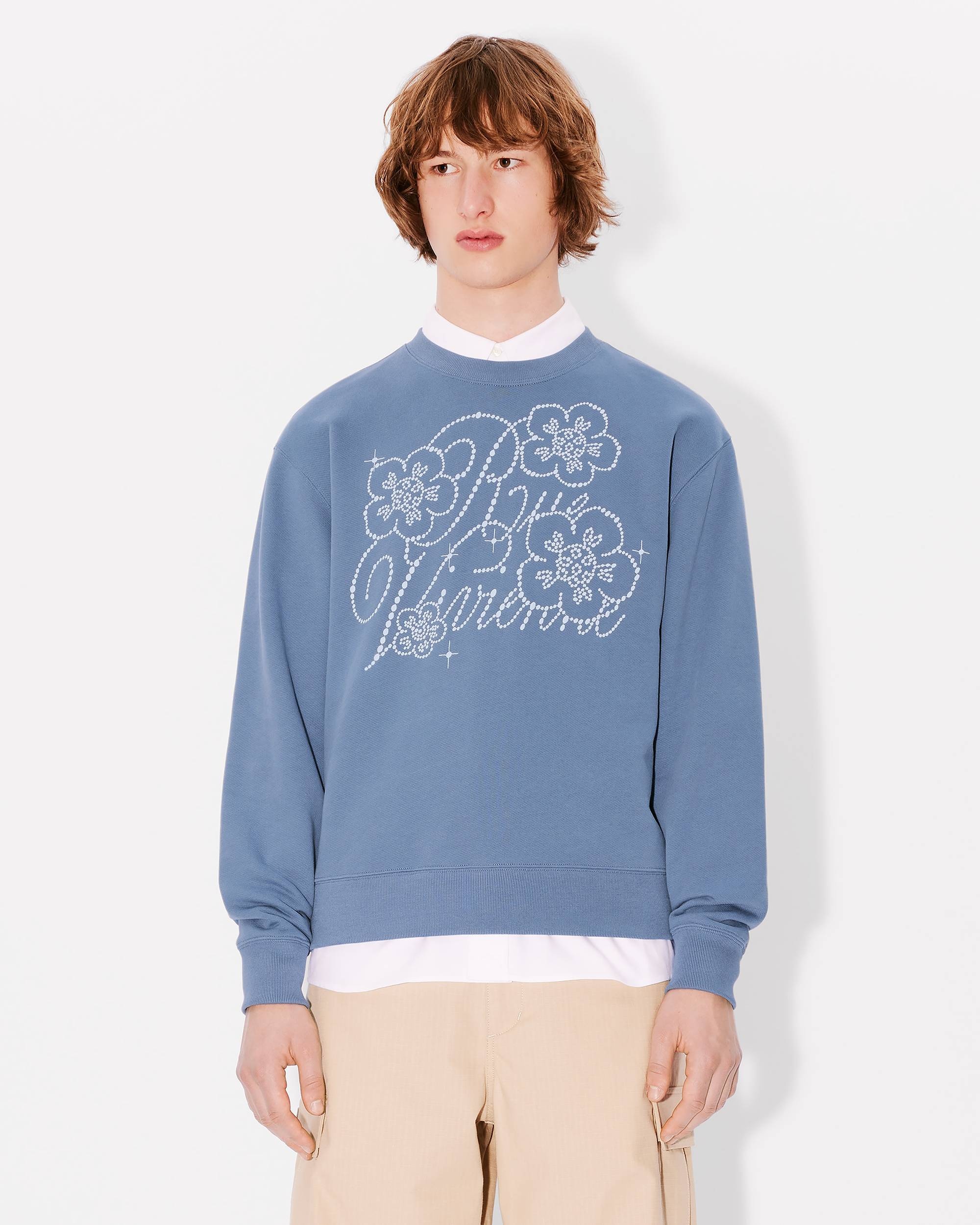'KENZO Constellation' embroidered classic sweatshirt - 3