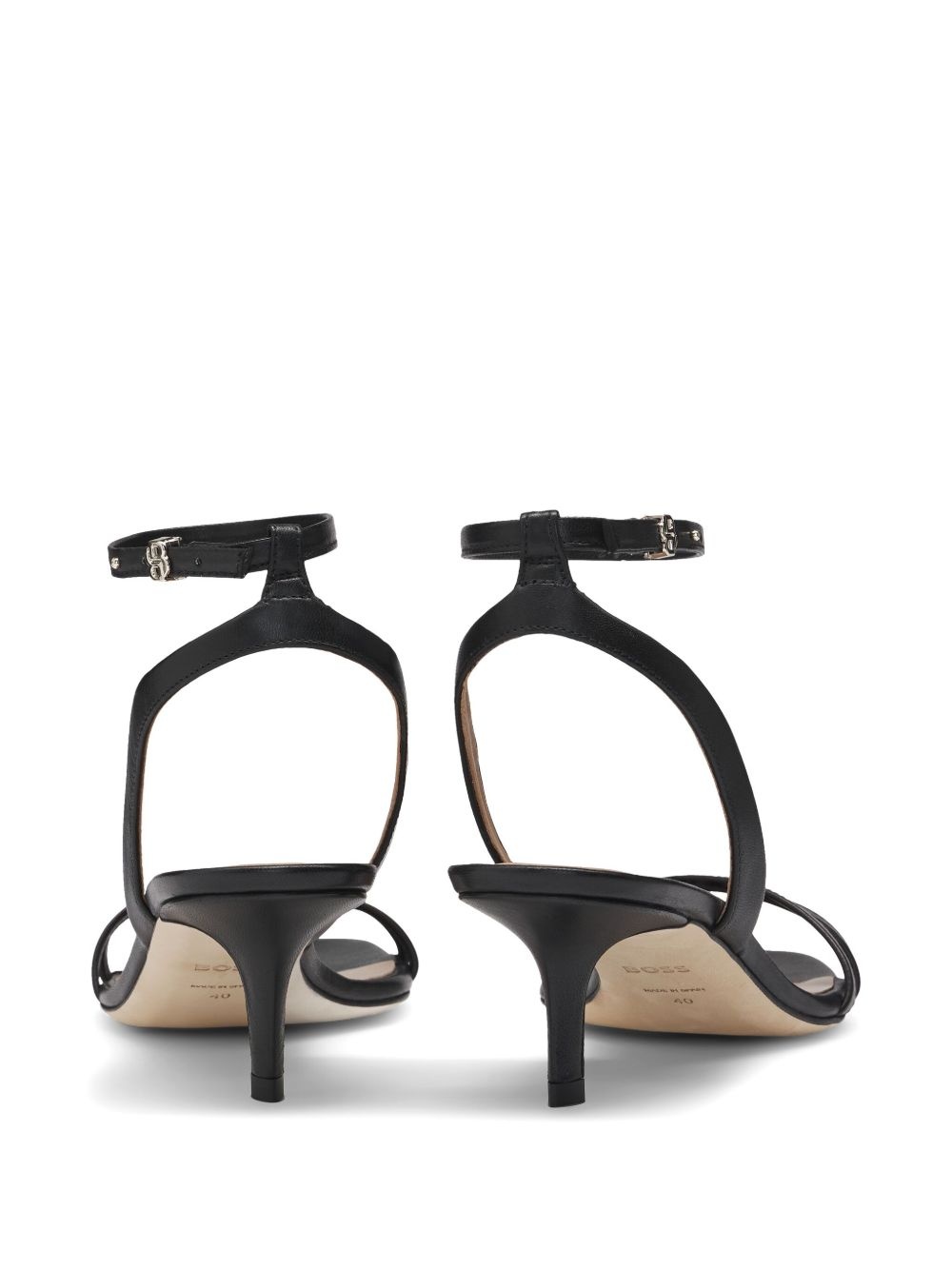 strappy leather sandals - 3