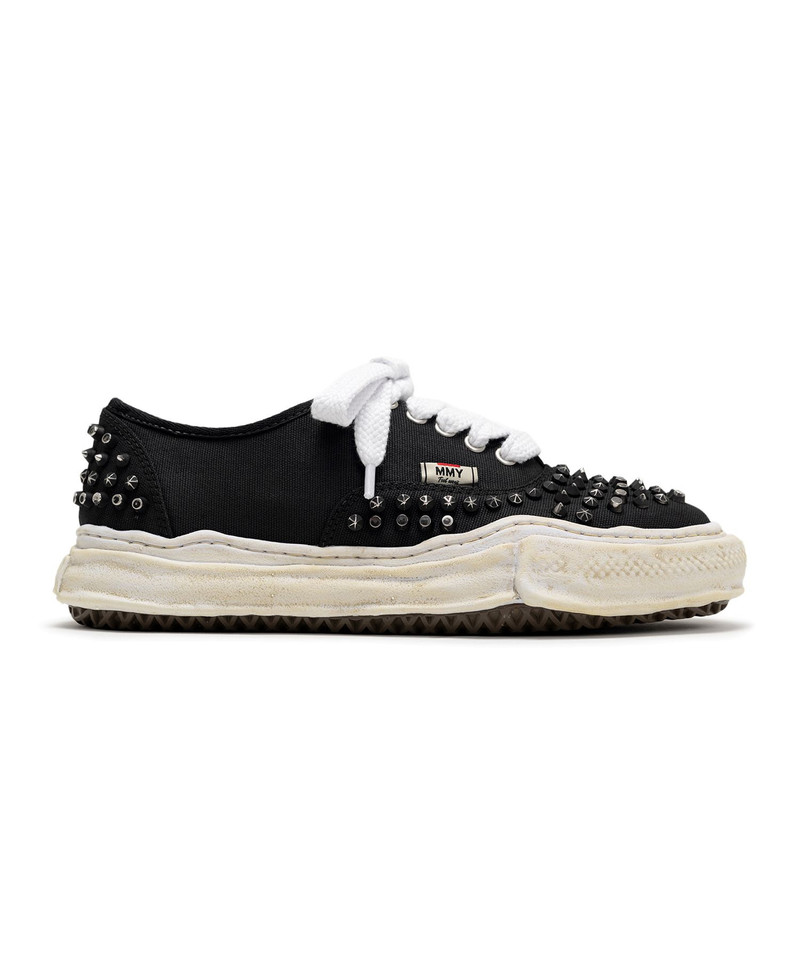 "BAKER" OG Sole Studded Canvas Low-top Sneaker 8