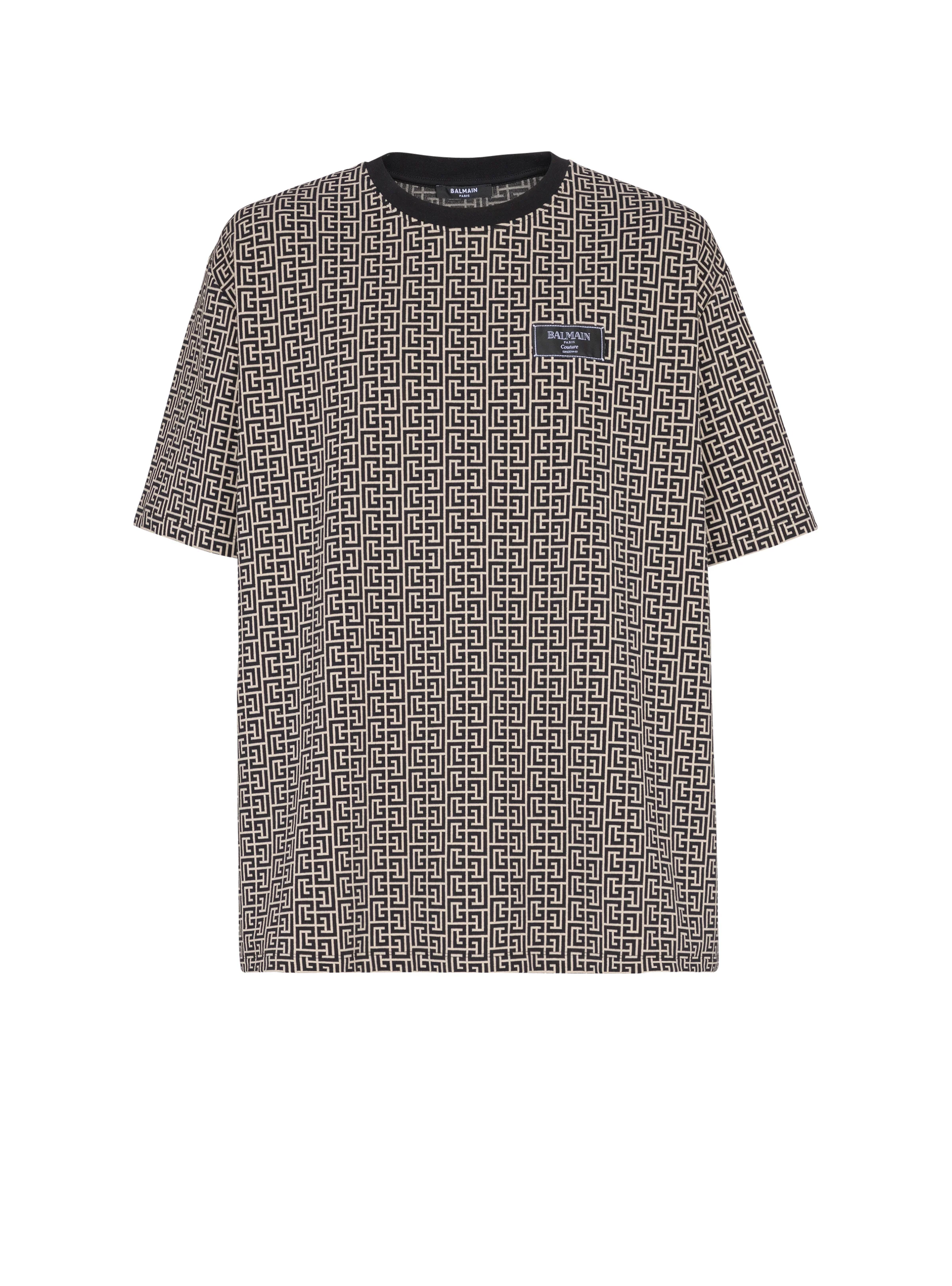 Monogram jacquard T-shirt - 1