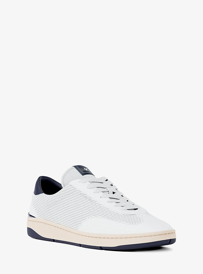Wilton Perforated Leather Sneaker - 1