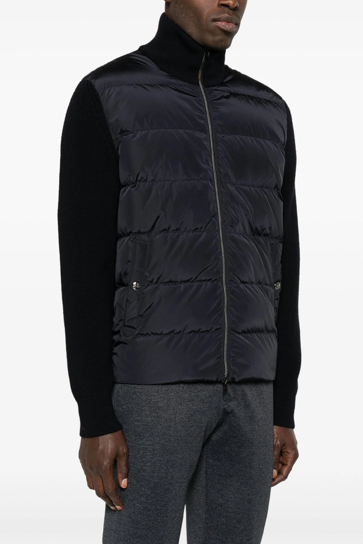 Two-material puffer jacket - 2