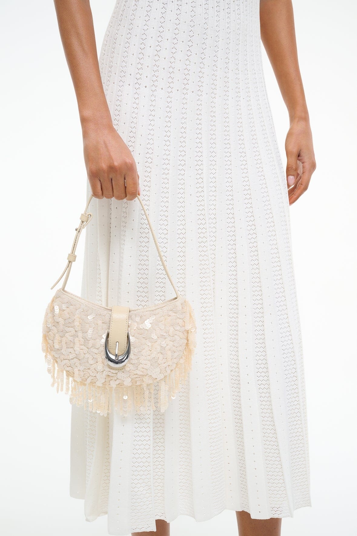 STAUD ALANA BAG CREAM - 6