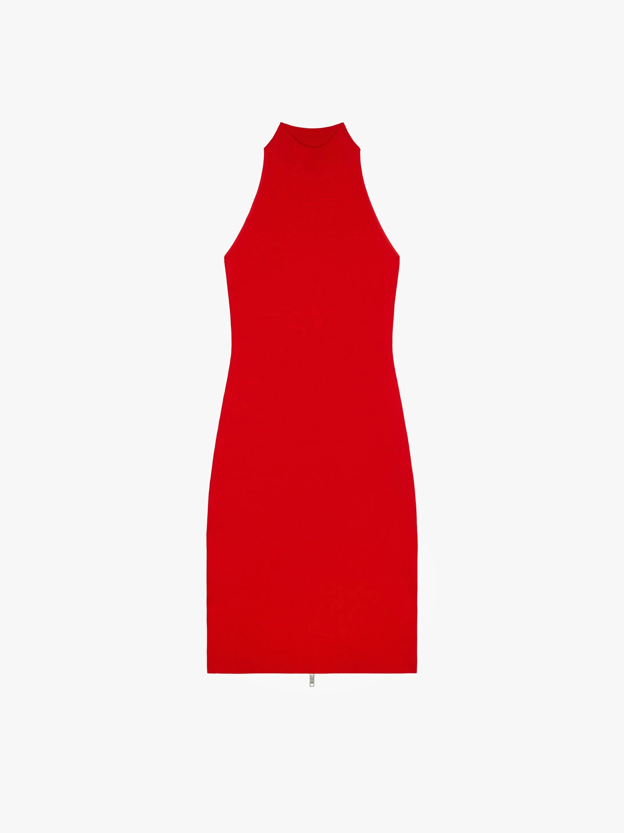 DRESS IN KNIT WITH GRAPHIC BACK - 1
