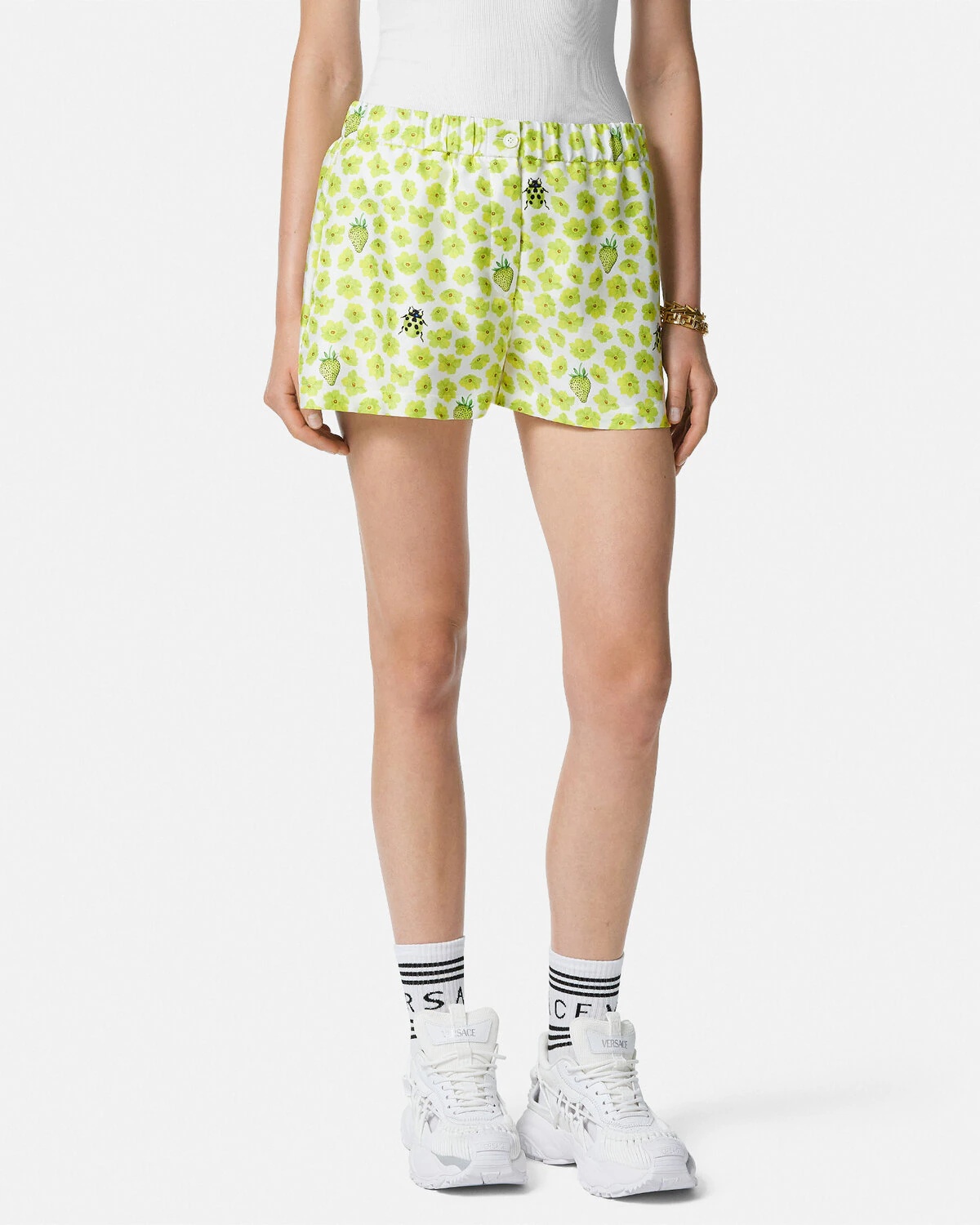 Strawberry Garden Silk Boxer Shorts - 4