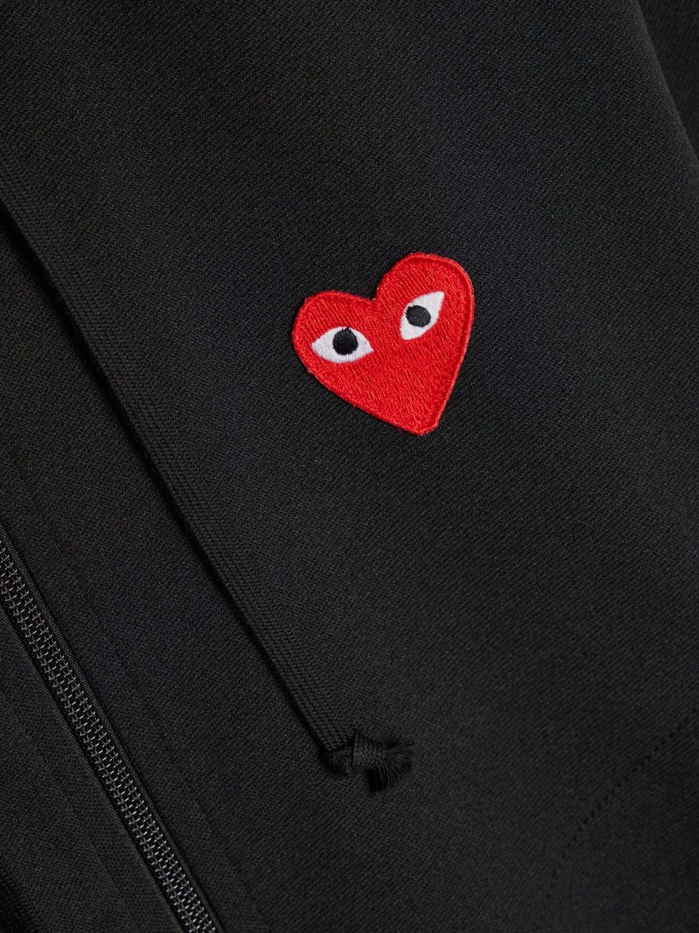 logo-patch zipped hoodie - 4