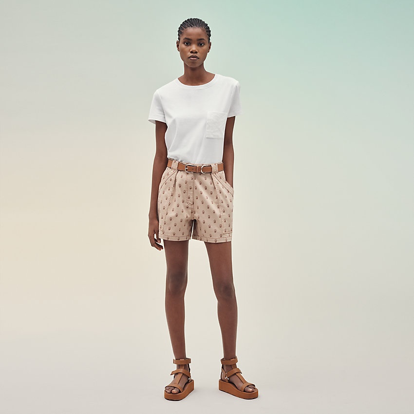 "Cliquetis" denim shorts - 1
