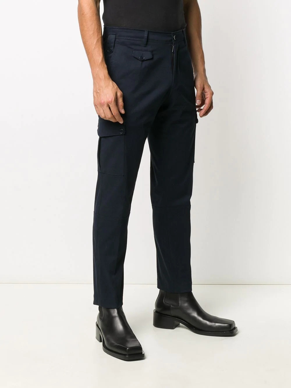 tapered cargo trousers - 3