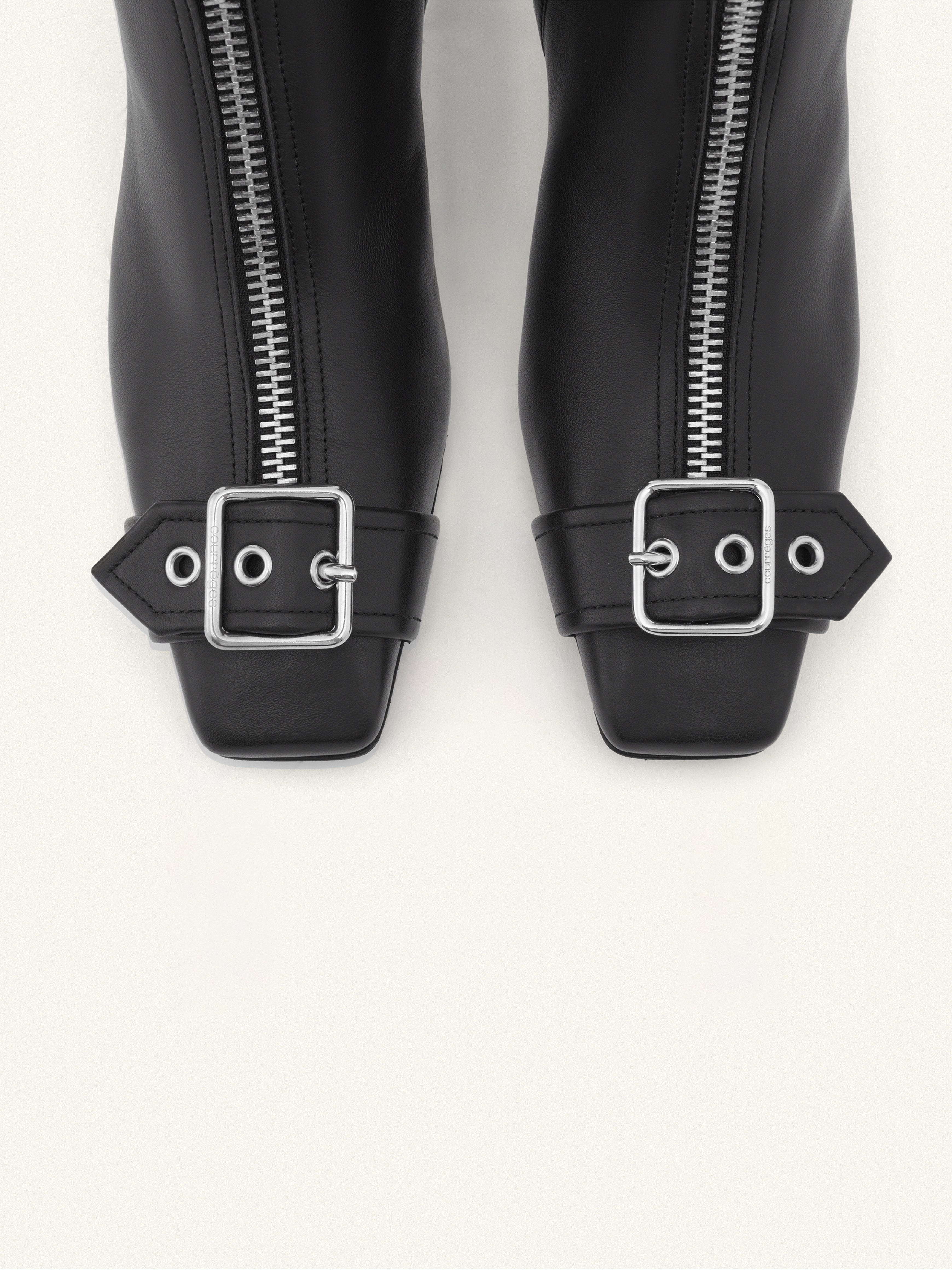 GOGO LEATHER BOOTS - 5