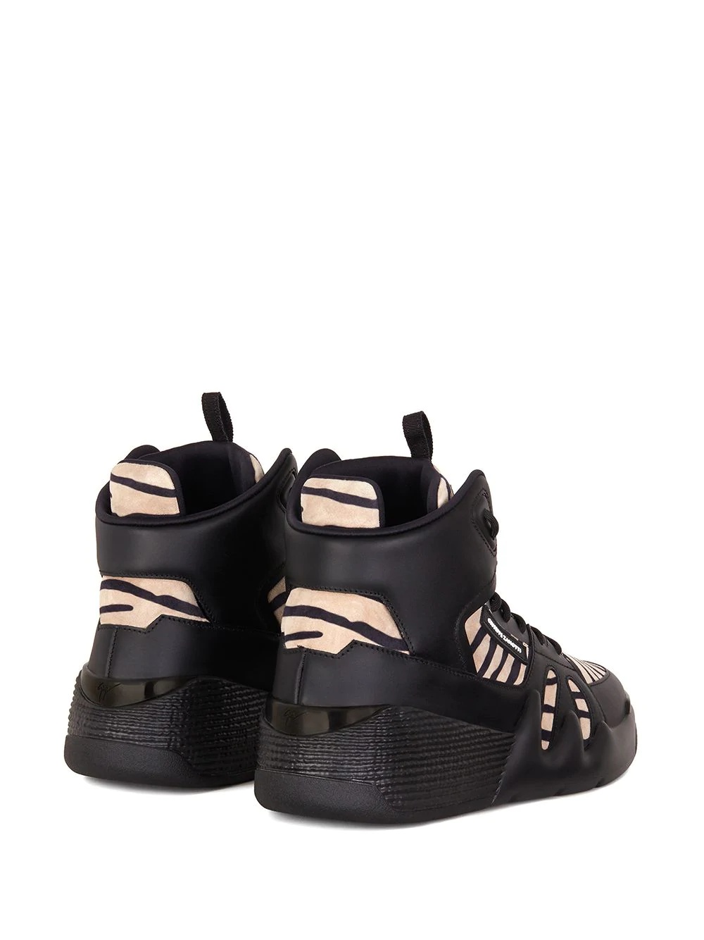 high-top animal sneakers - 3