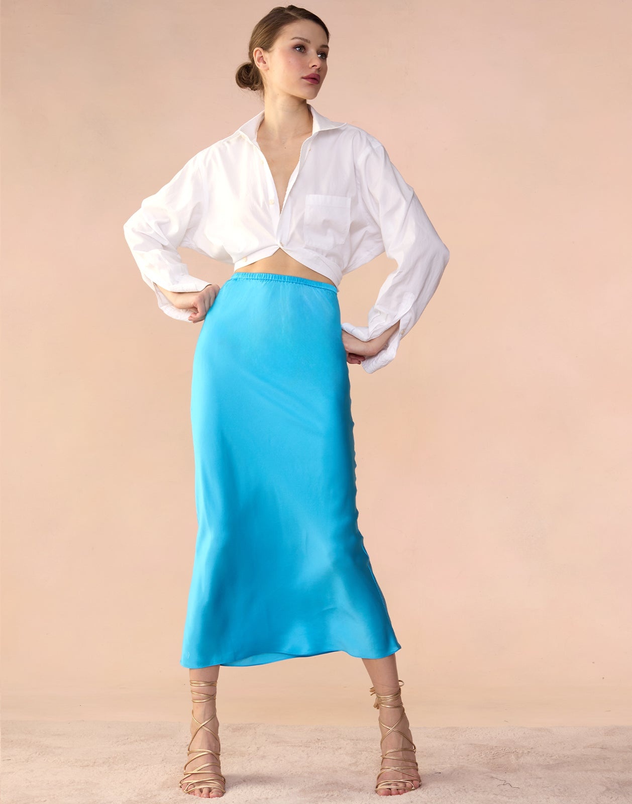 Sienna Silk Skirt - 2