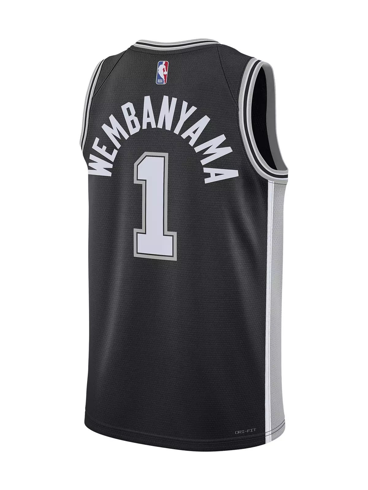 Men's San Antonio Spurs Icon Edition 2022/23 Dri-FIT NBA Swingman Jersey - Black - 2
