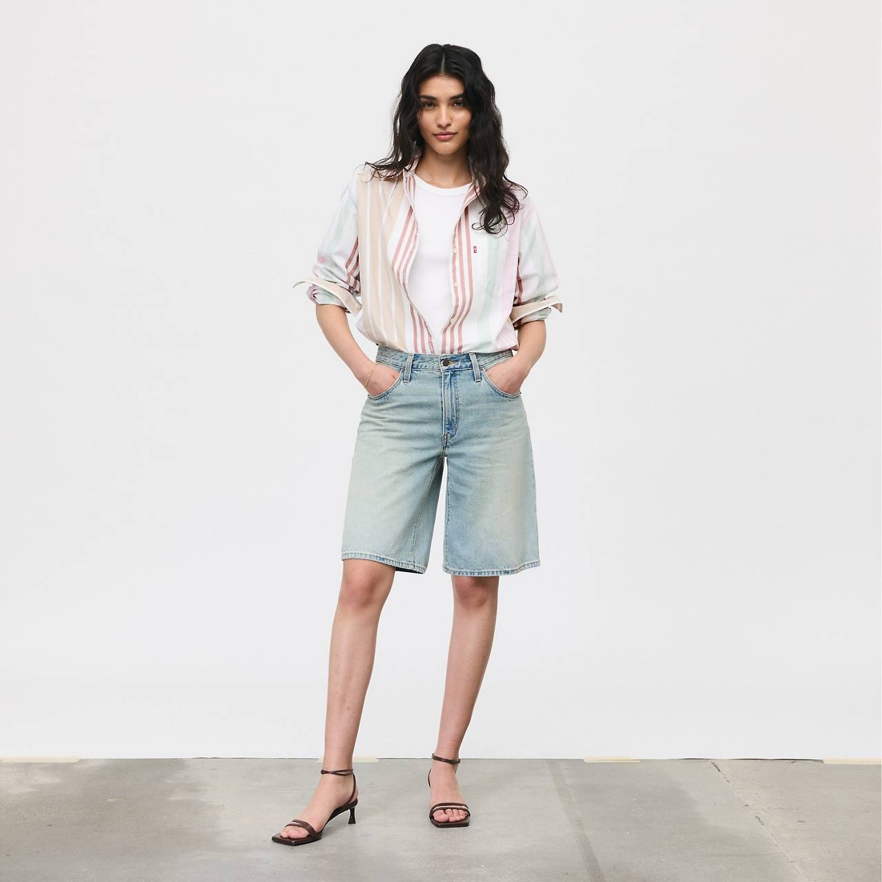 BAGGY DAD WOMEN'S JORTS - 3