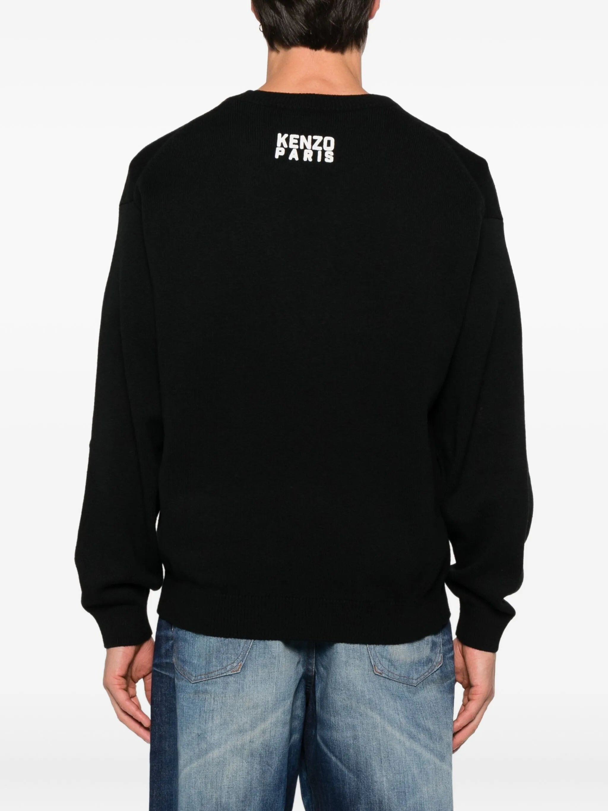 Kenzo Embroidered-tiger Crew-neck Sweater - 5