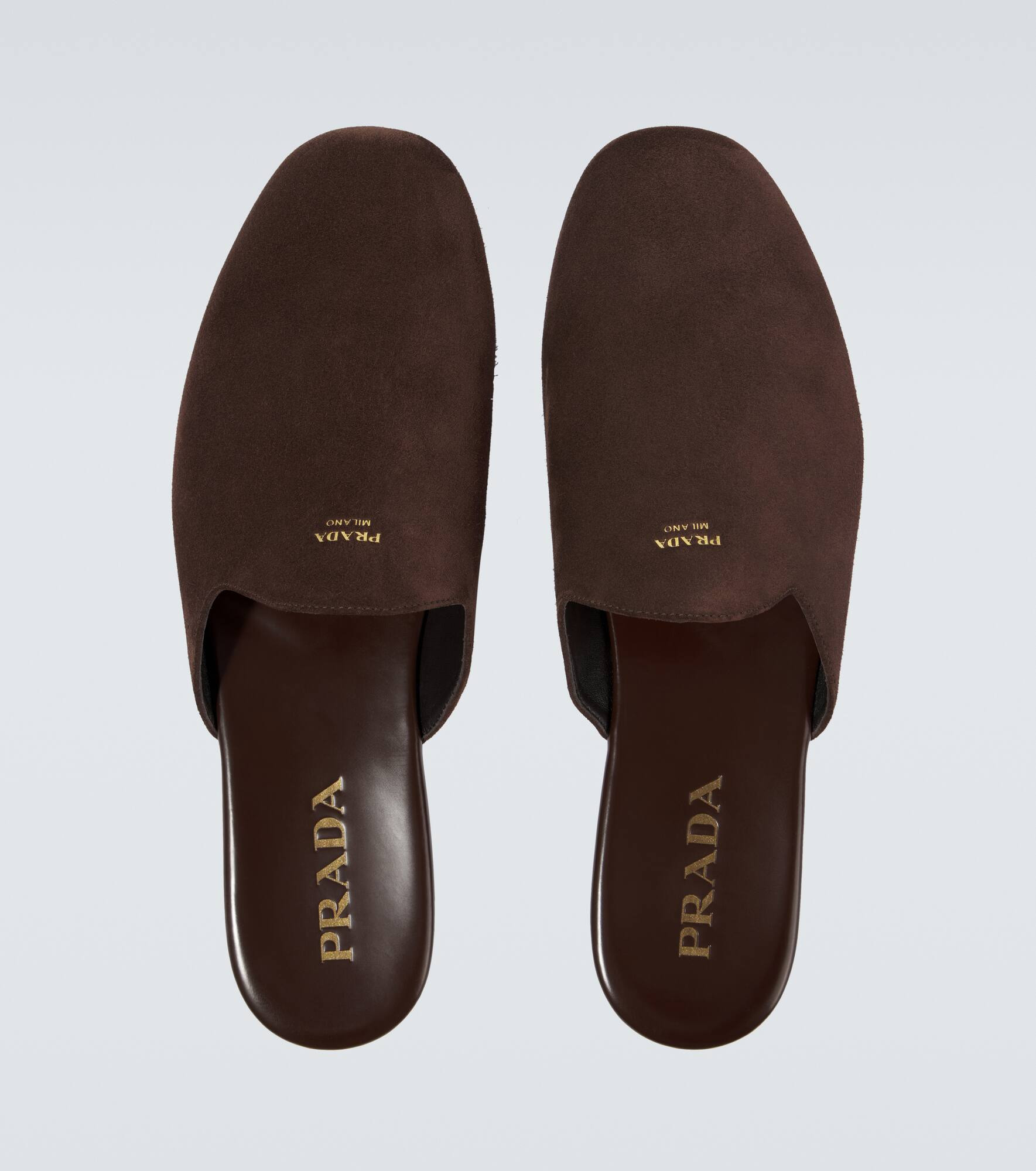 Suede mules - 3
