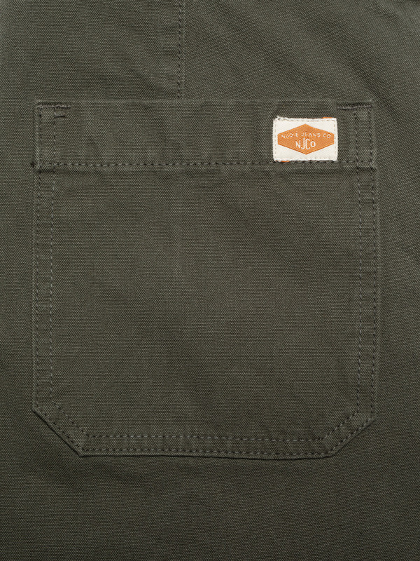 Klara Duck Canvas Dungarees - 8