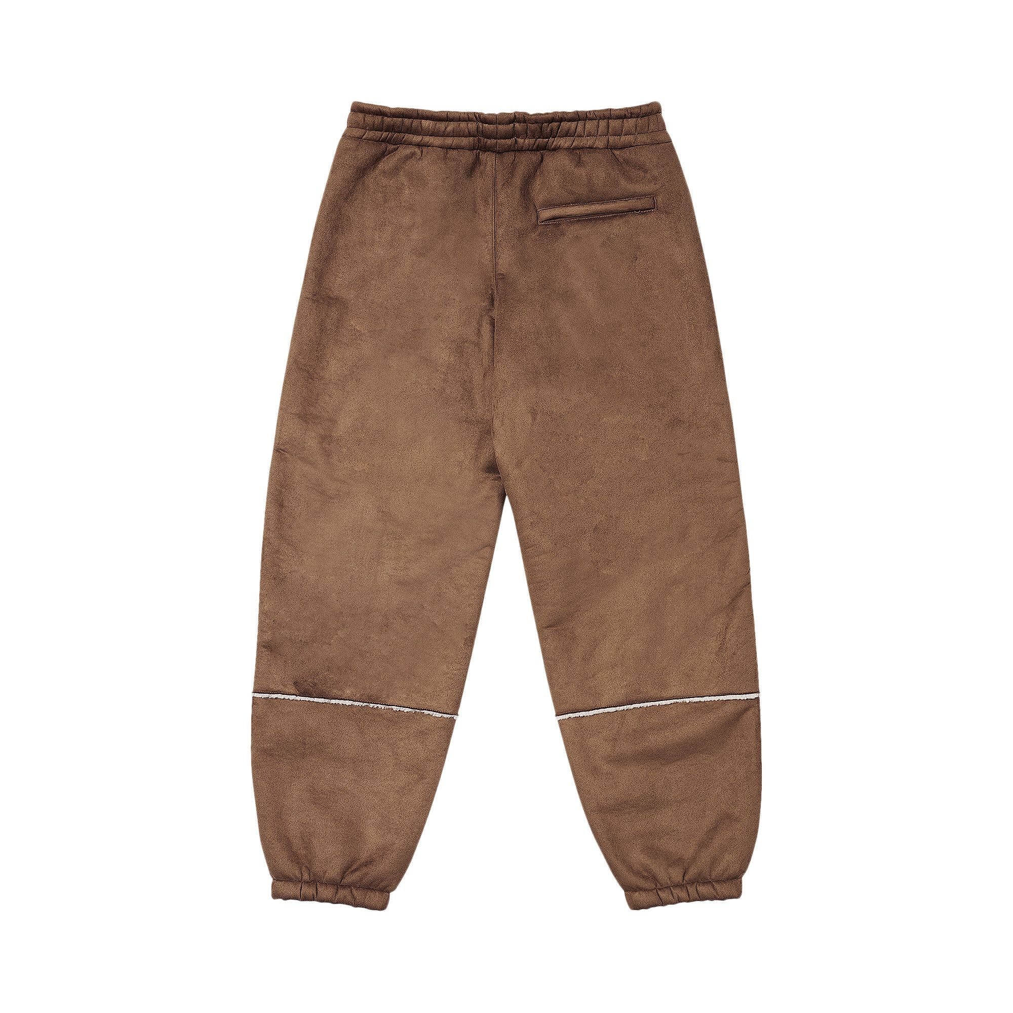 Palace Sherpa Faux Suede Jogger 'Caked Brown' - 2