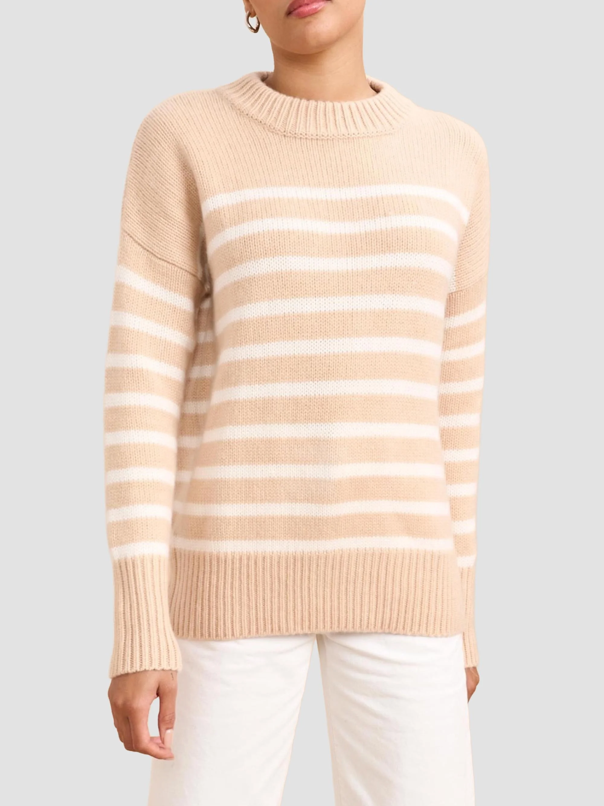 Women's Marin Sweater - Camel Cream - 1