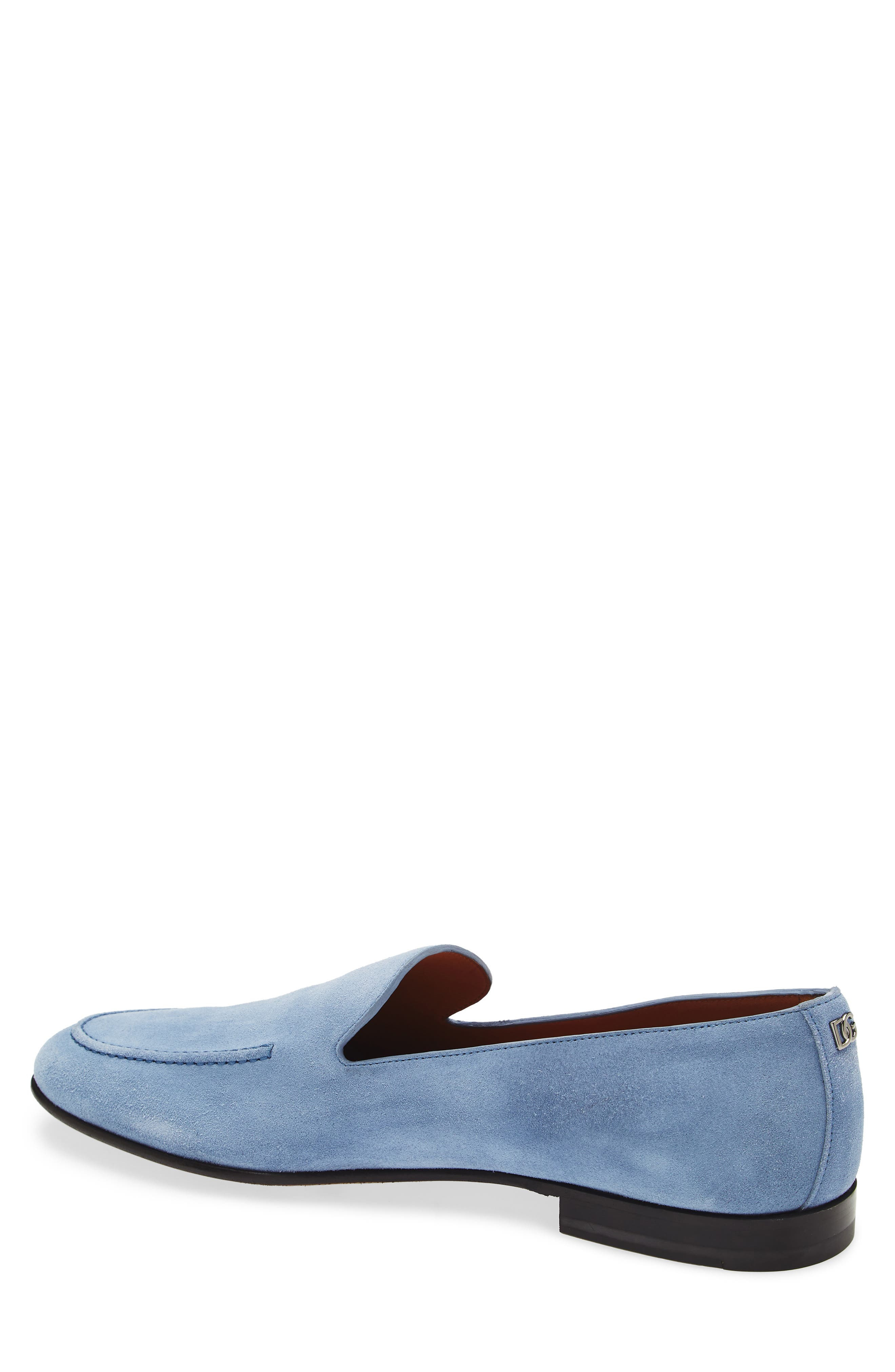 Dolce&Gabbana Apron Toe Venetian Loafer in 80675 Azzurro Polvere at Nordstrom - 2