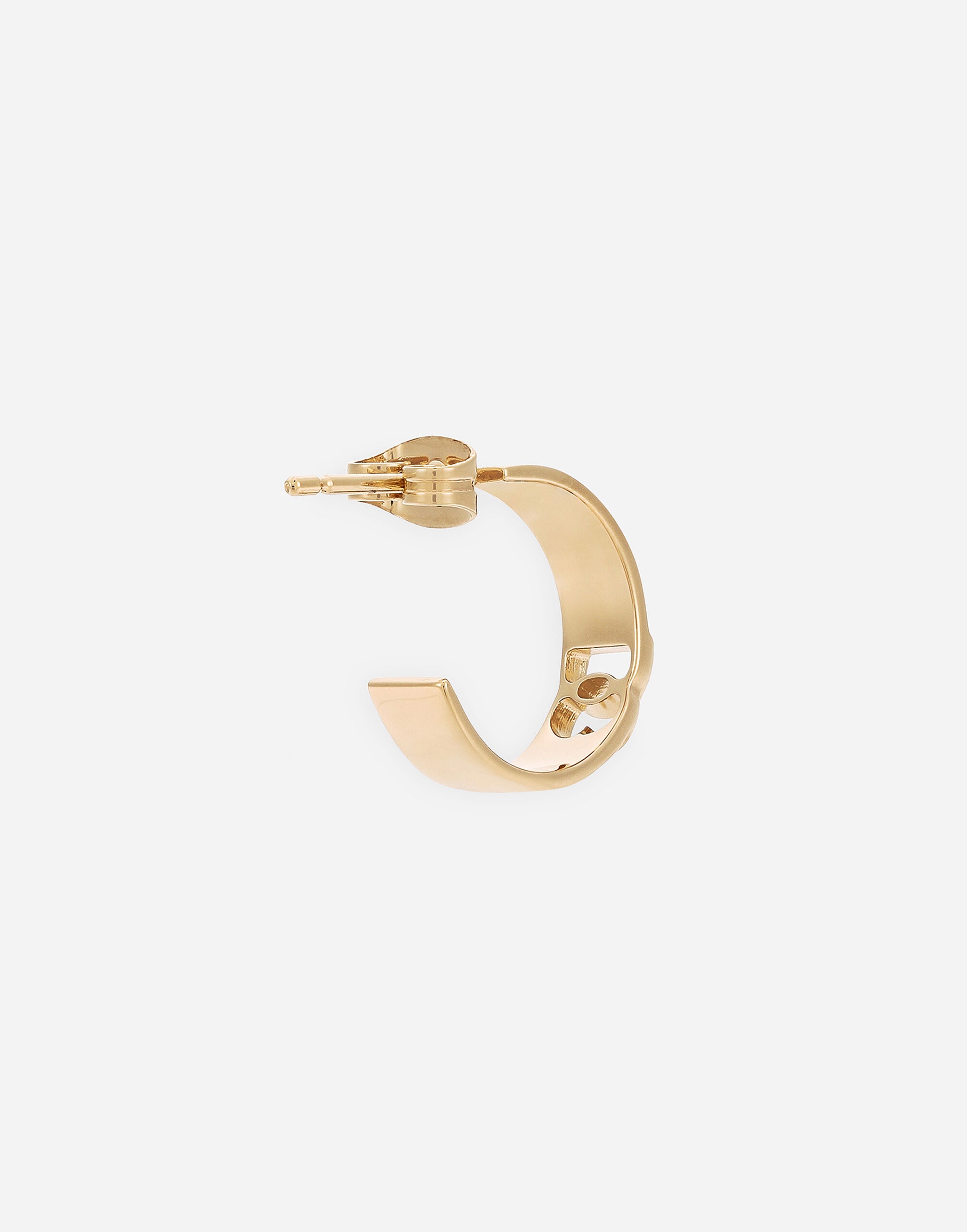 Single earring with butterfly back and cut-out DG logo - 3