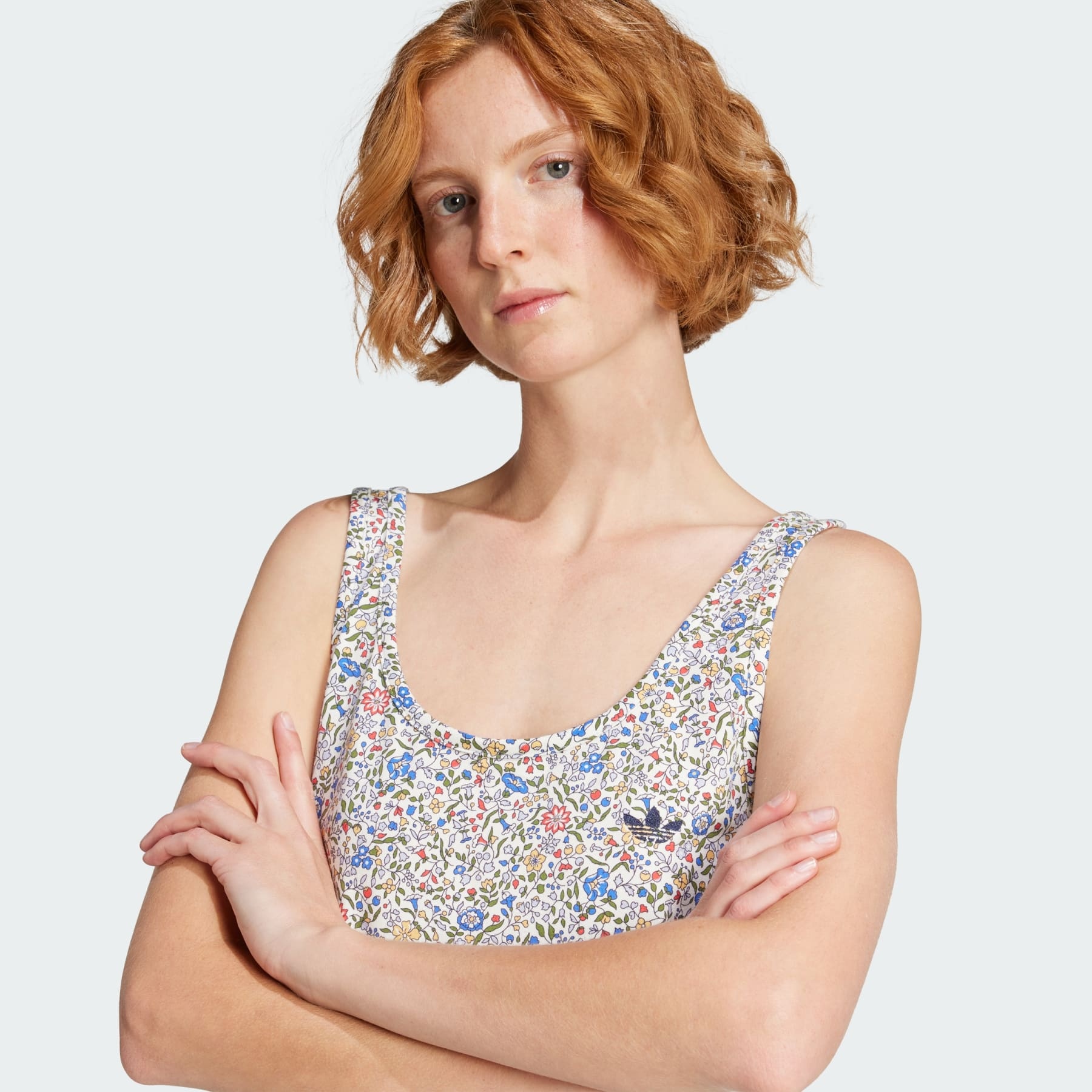 adidas Originals x Liberty London Bodycon 3-Stripes Maxi Dress - 5