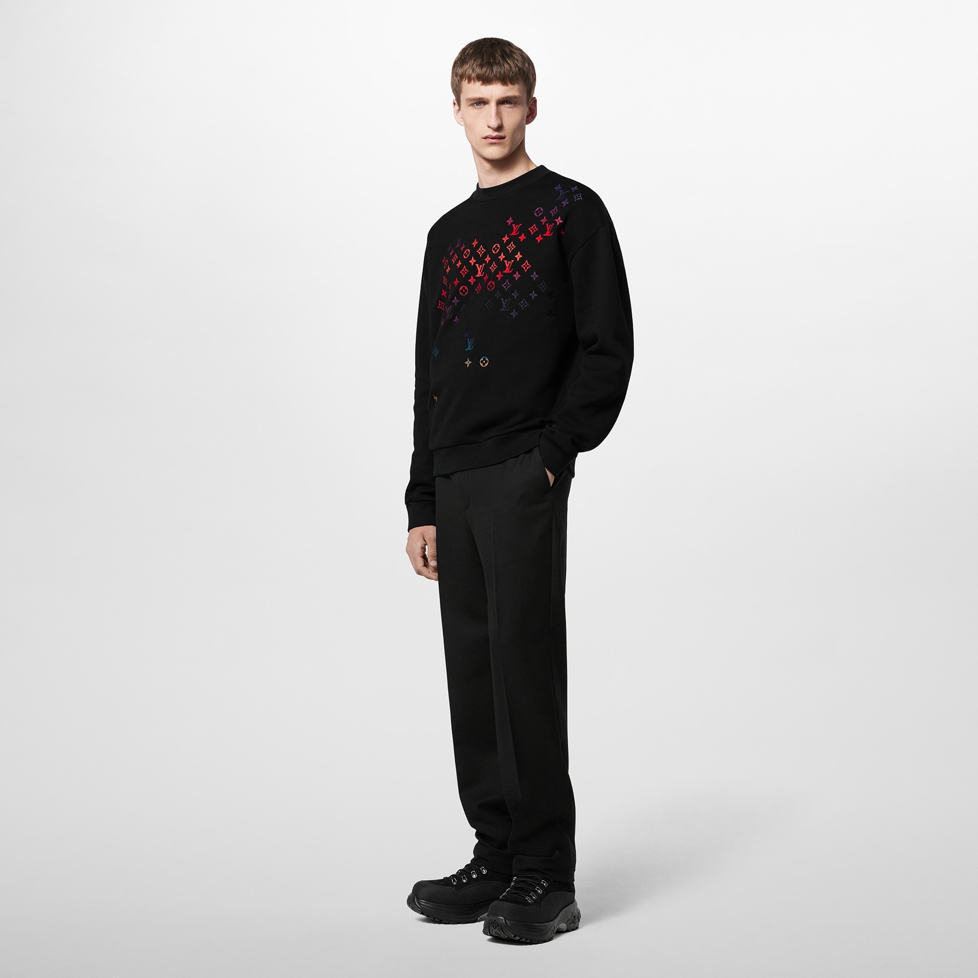 Embroidered Cotton Sweatshirt - 4