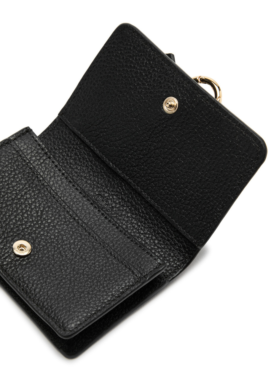 Chloe Alphabet Leather Card Holder - 3