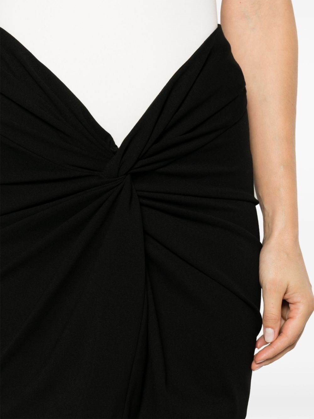 Barina knot-detailing miniskirt - 5