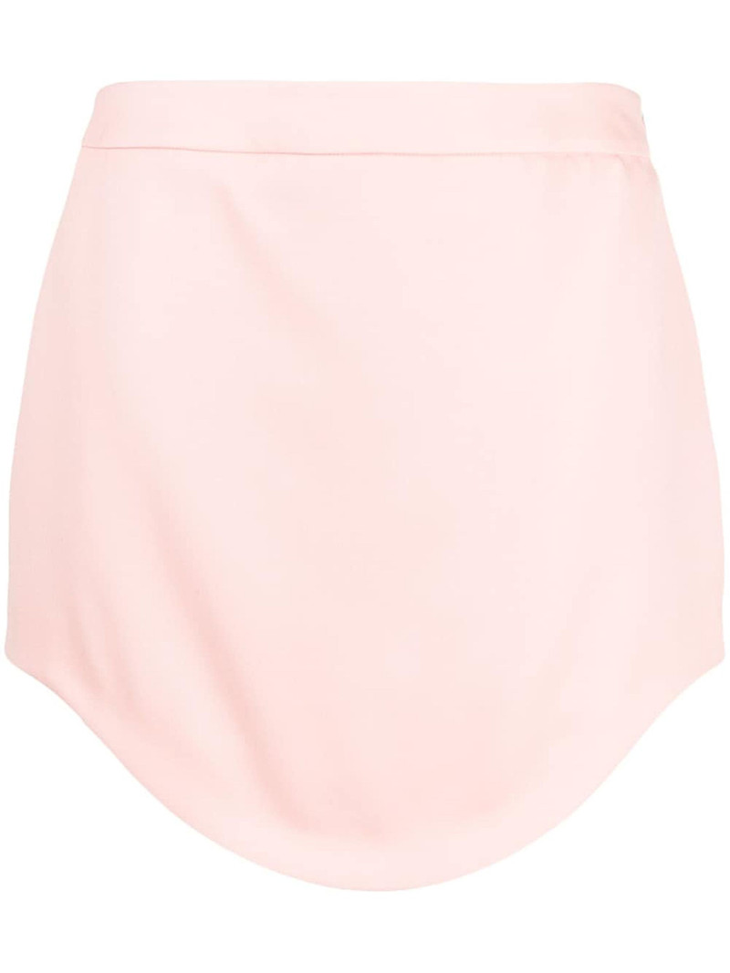 tailored wool mini skirt 1