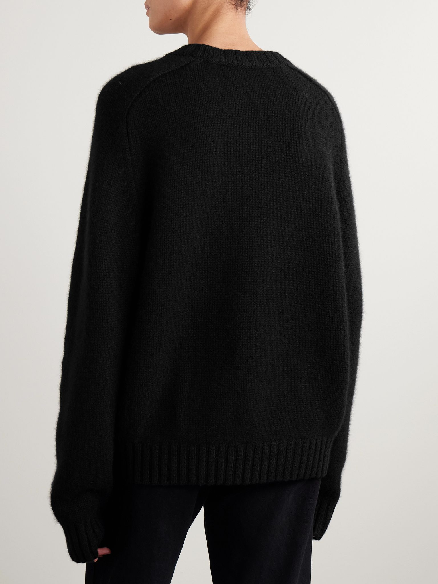 Mae cashmere sweater Black - 3