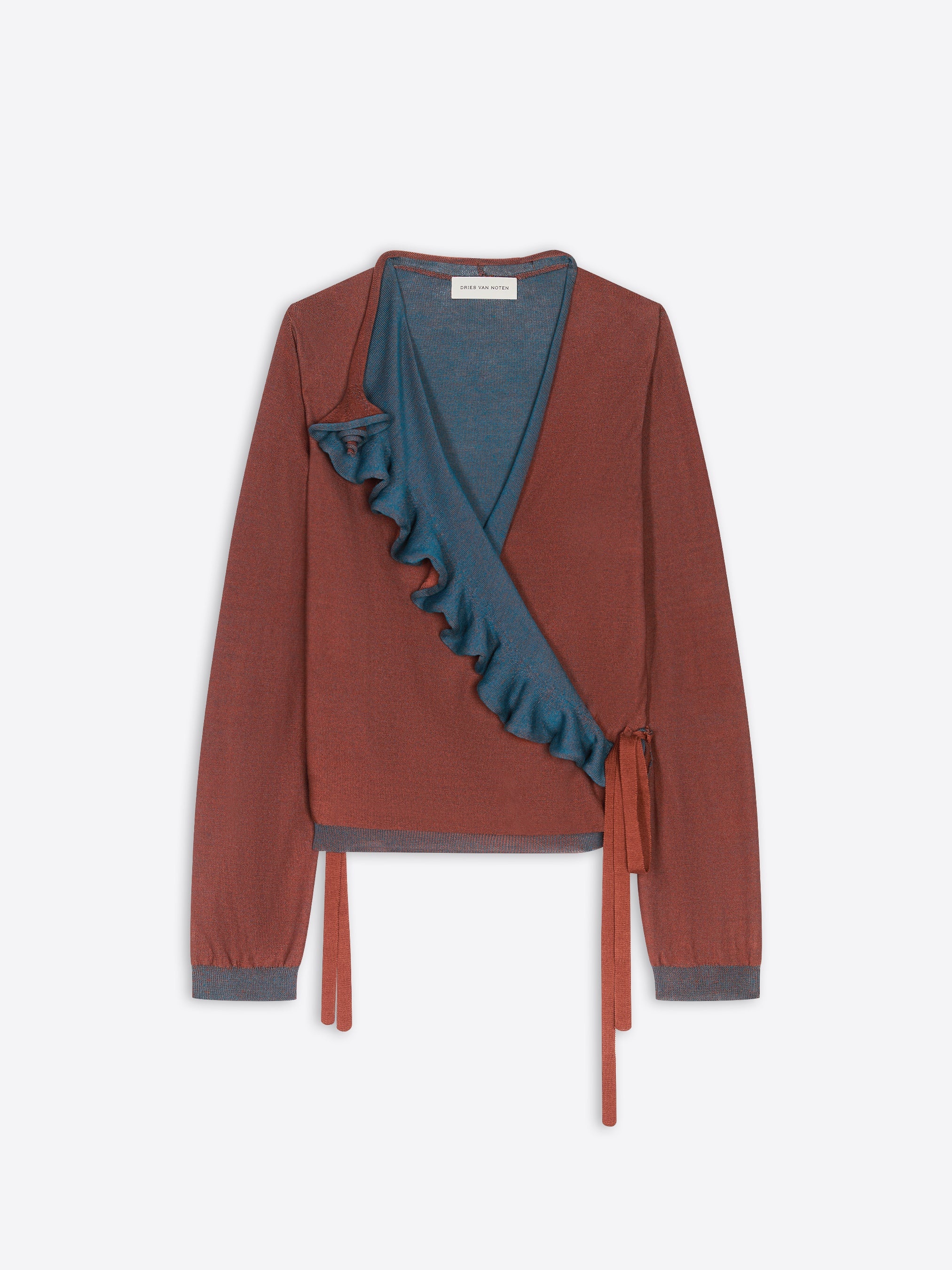 RUFFLED SWEATER - 1