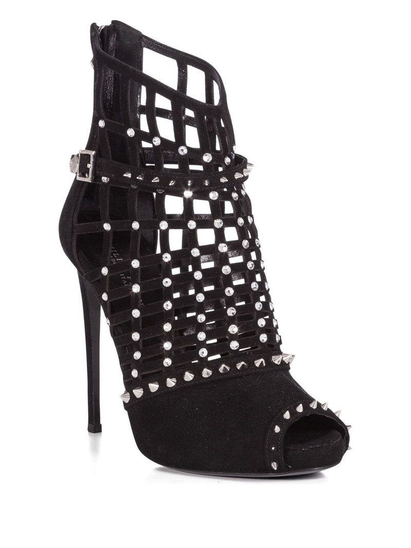 PHILIPP PLEIN 12mm suede sandals outlook