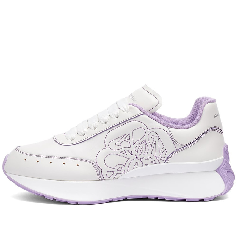 Alexander McQueen Alexander McQueen Heel Tab Wedge Sole Sneaker outlook