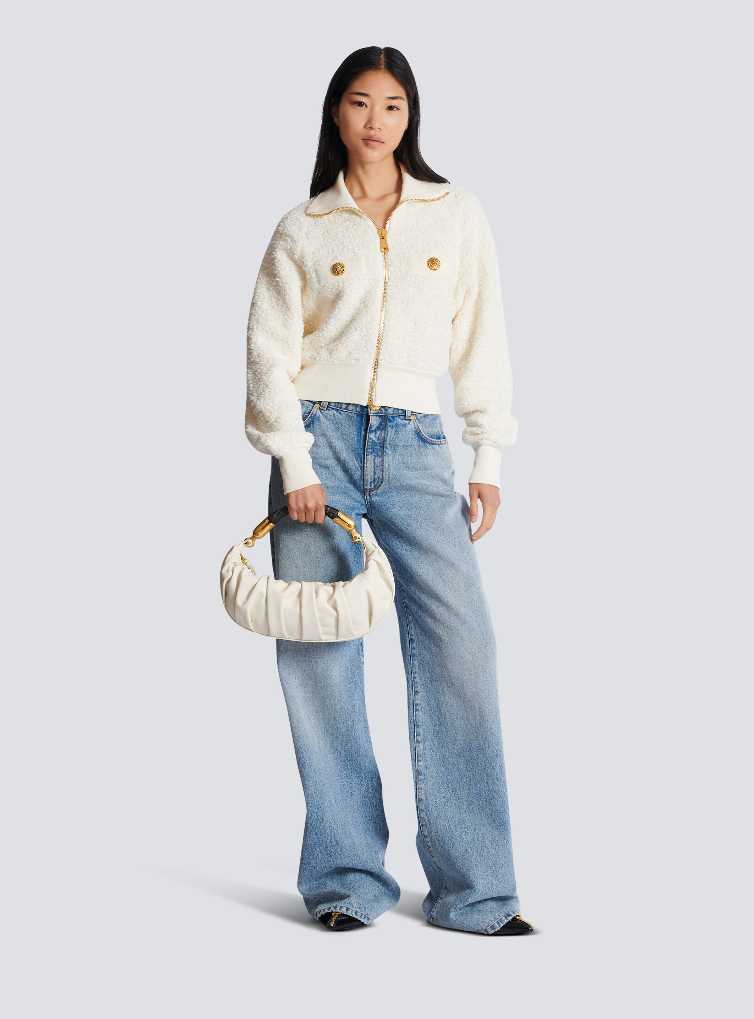 Medium Ebene bag in calfskin leather - 8
